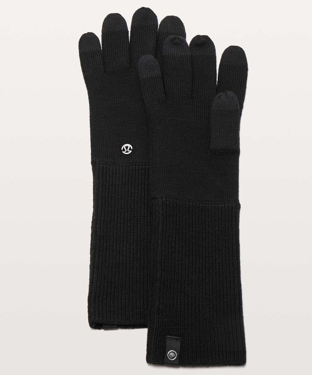 Lululemon Scroll On Knit Gloves - Black 