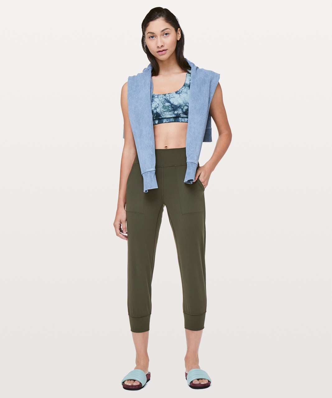 Lululemon Ebb to Street Tight - Titanium - lulu fanatics