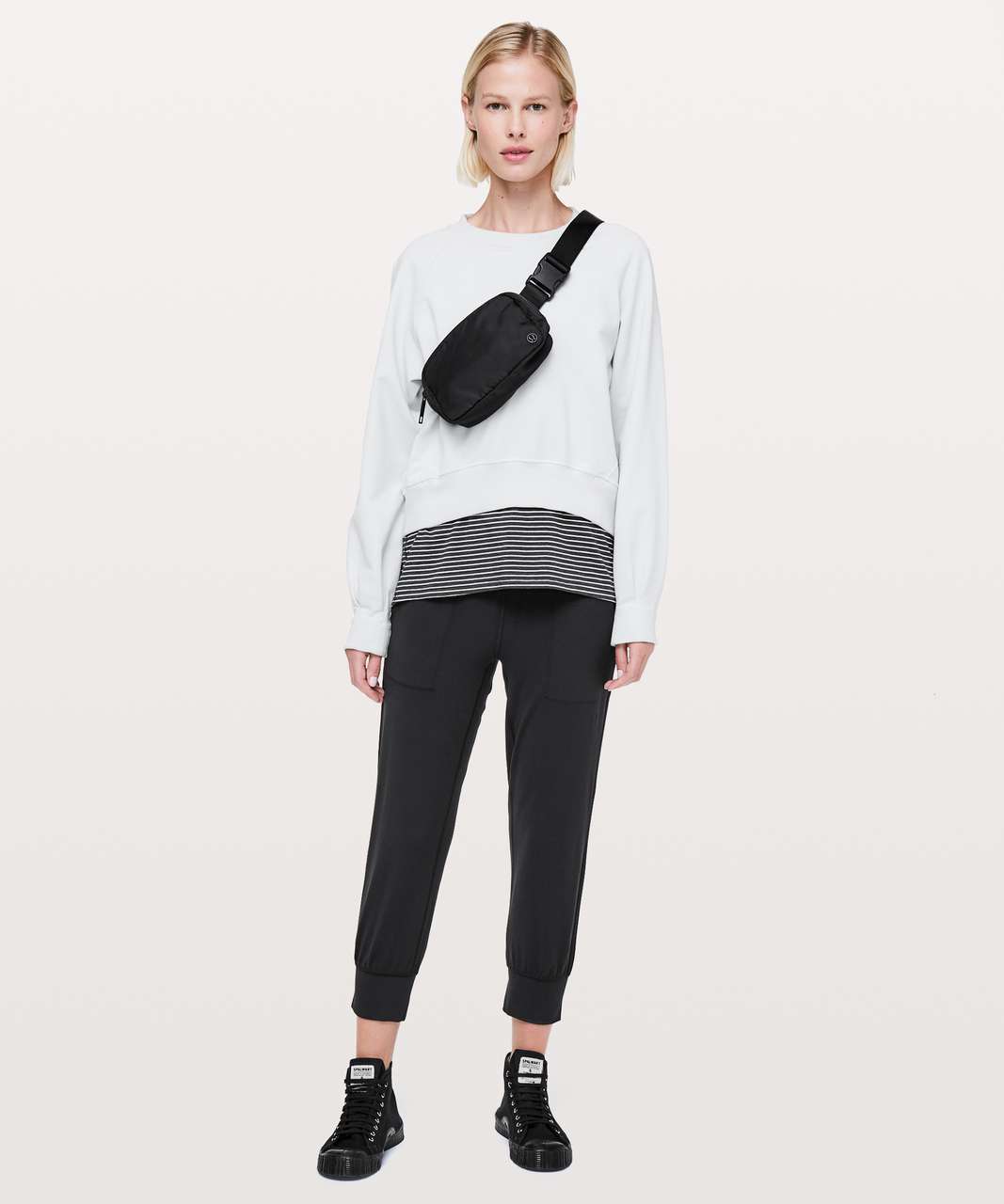 Lululemon Align Jogger Crop *23 - Asphalt Grey - lulu fanatics