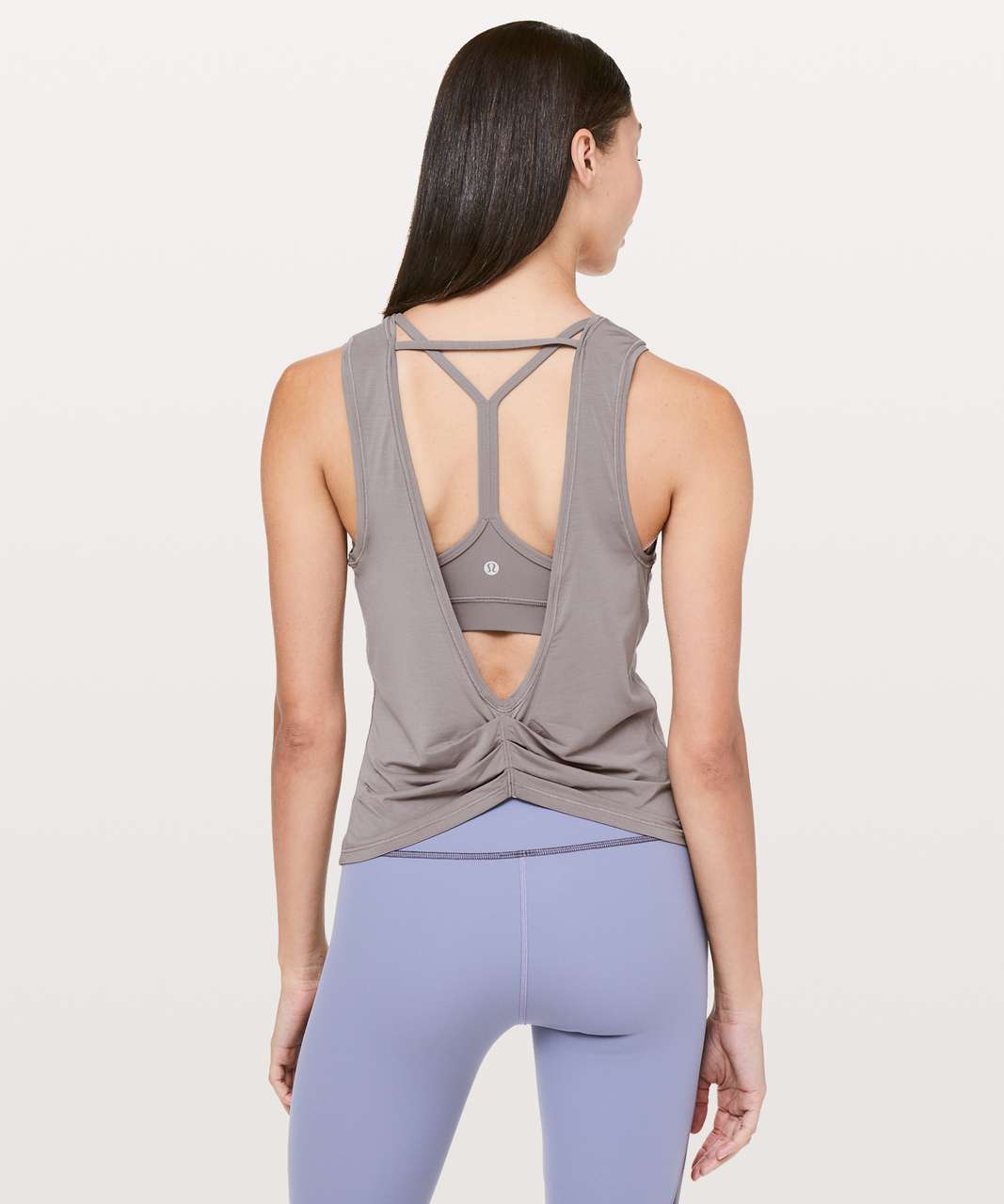 Lululemon Nulu Back-Twist Yoga Tank Top - Black - lulu fanatics