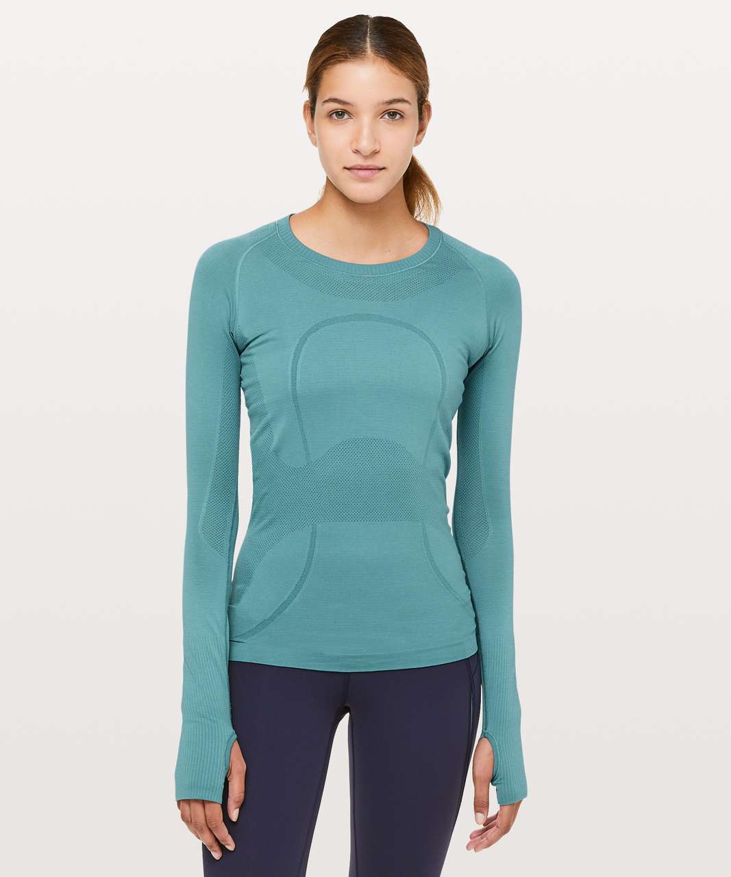 Lululemon Swiftly Tech Long Sleeve Crew - Pacific Breeze / Pacific Breeze