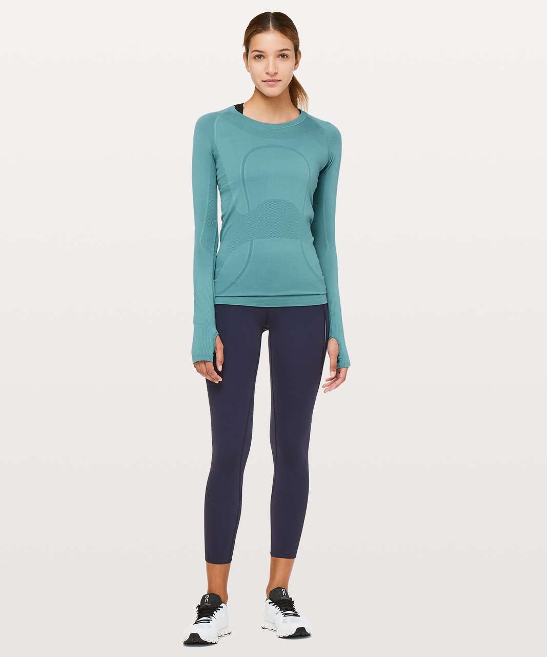 Lululemon Swiftly Tech Long Sleeve Crew - Pacific Breeze / Pacific Breeze