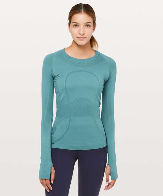 Lululemon Run: Swiftly Tech Long Sleeve - Porcelaine - lulu fanatics