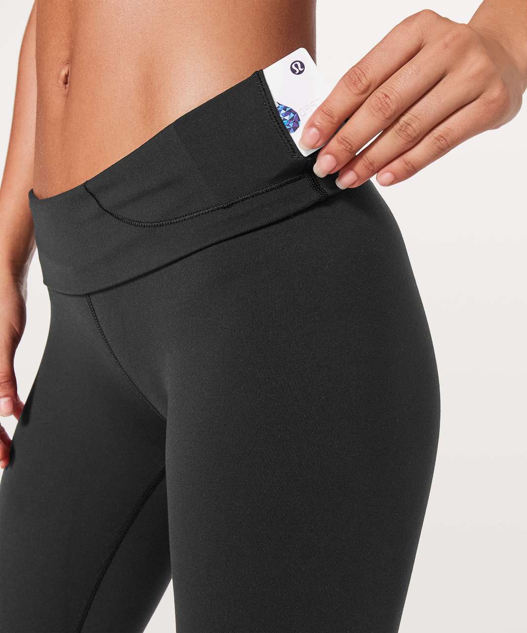 Lululemon Wunder Under Hi-Rise 7/8 Tight *Full-On Luon 25" - Black