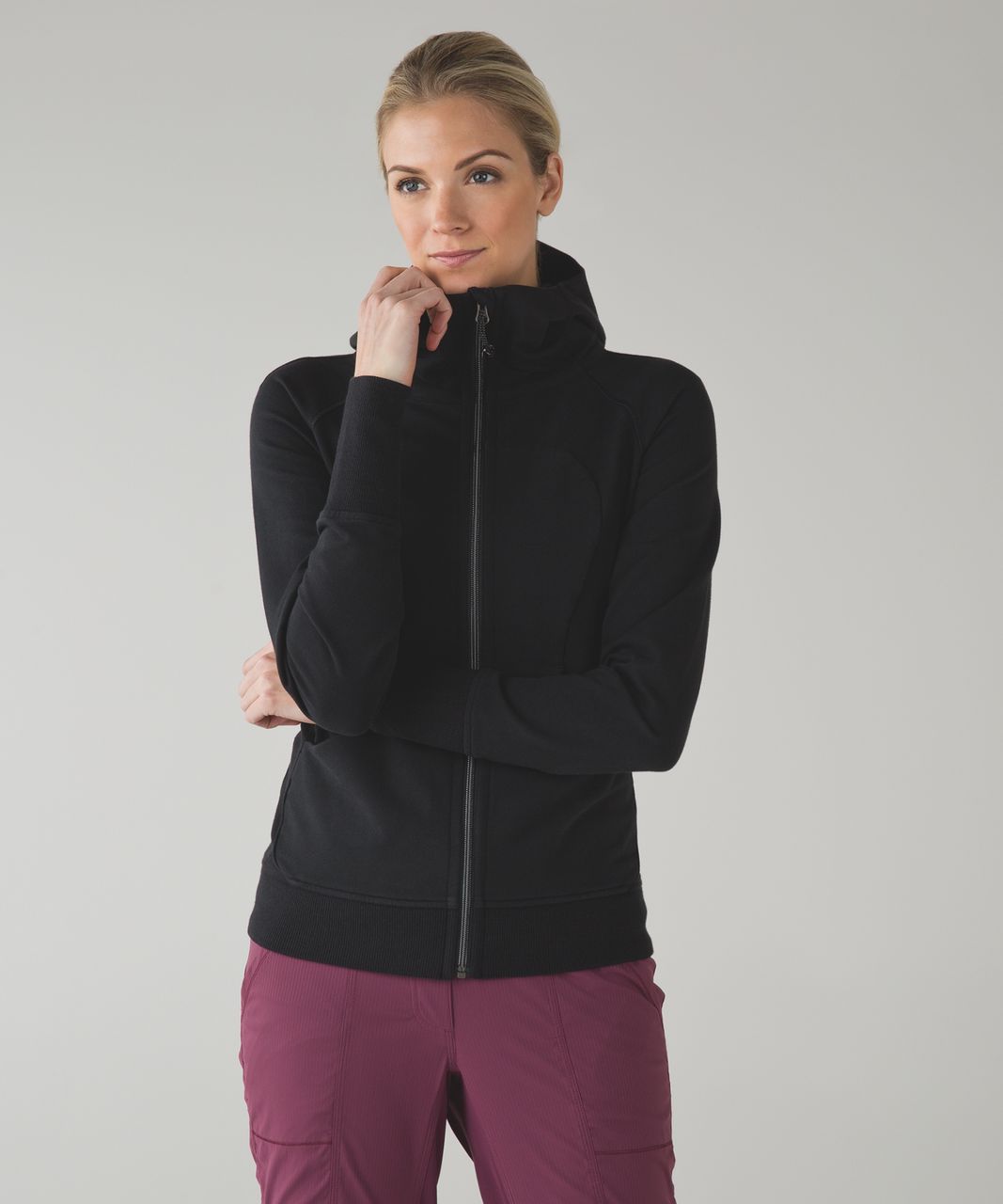 Lululemon Scuba Hoodie III (Storage) - Heathered Black - lulu fanatics