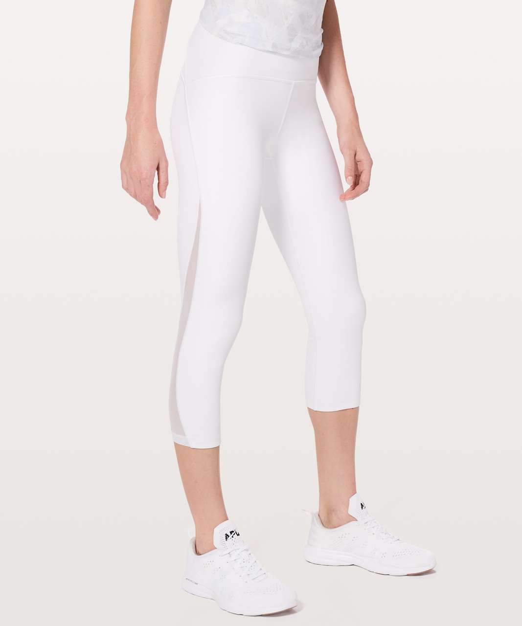 Lululemon Train Times Crop *21" - White