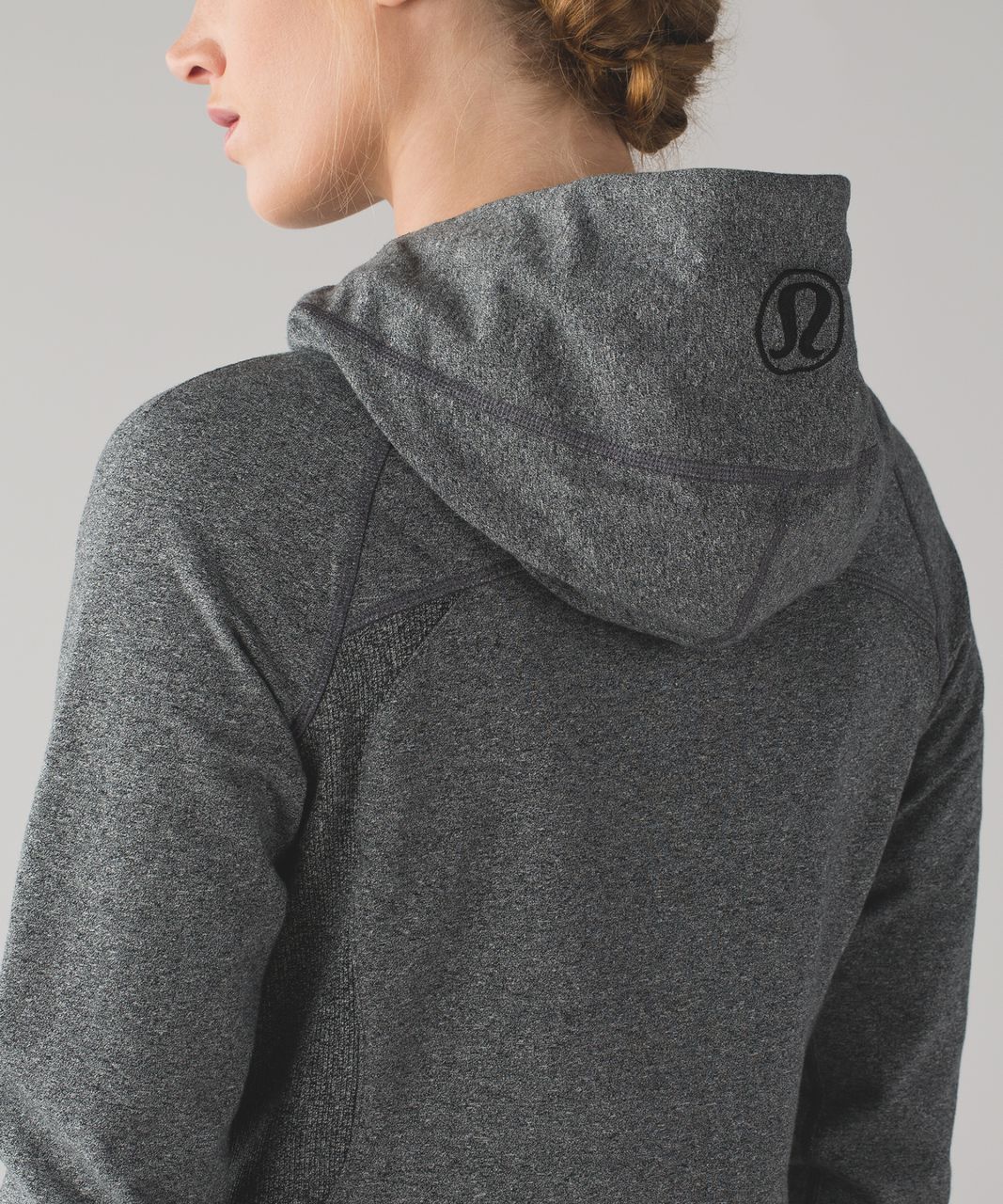 Lululemon Scuba Hoodie III - Heathered Speckled Black - lulu fanatics