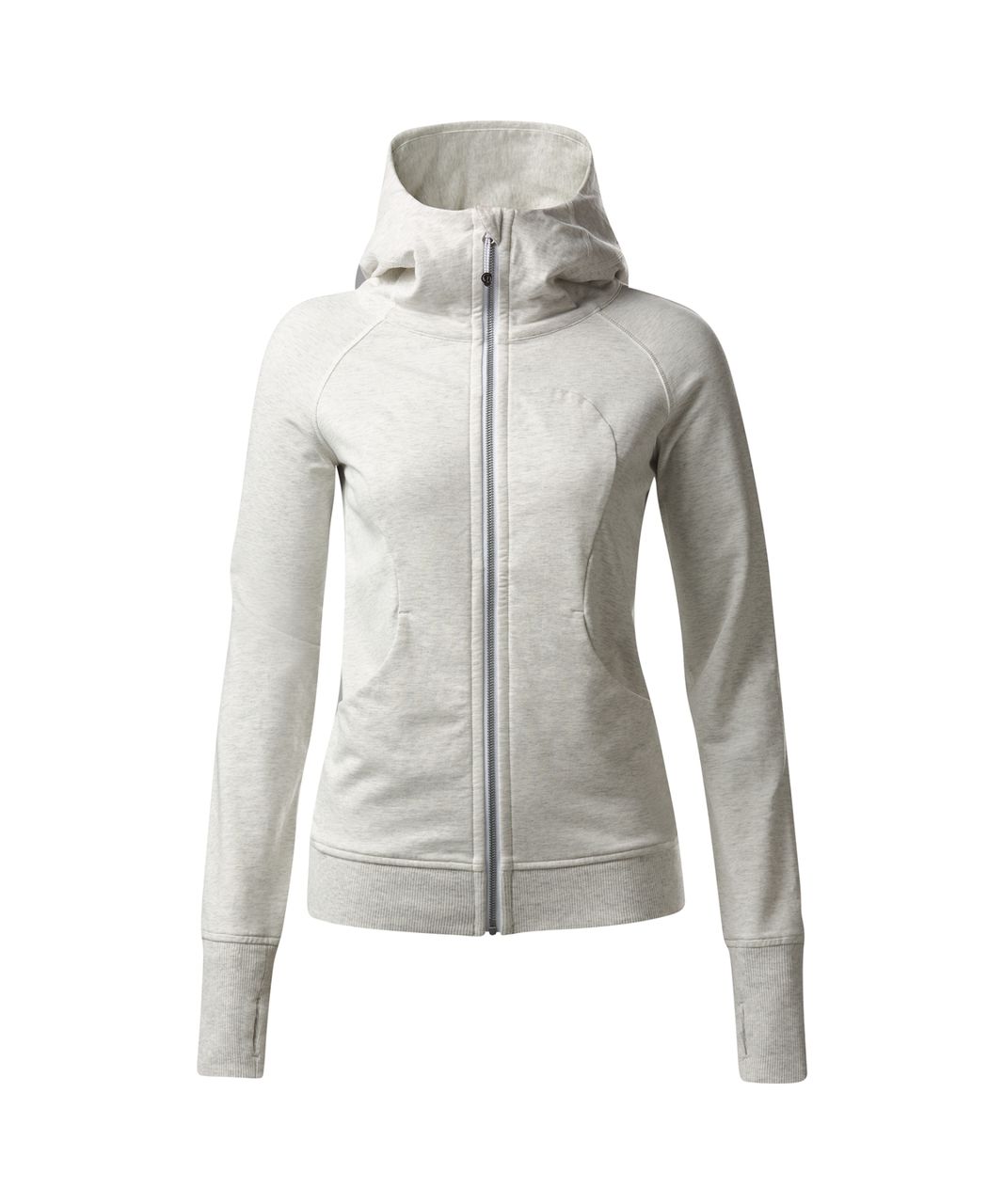 Lululemon Scuba Hoodie III - Heathered White