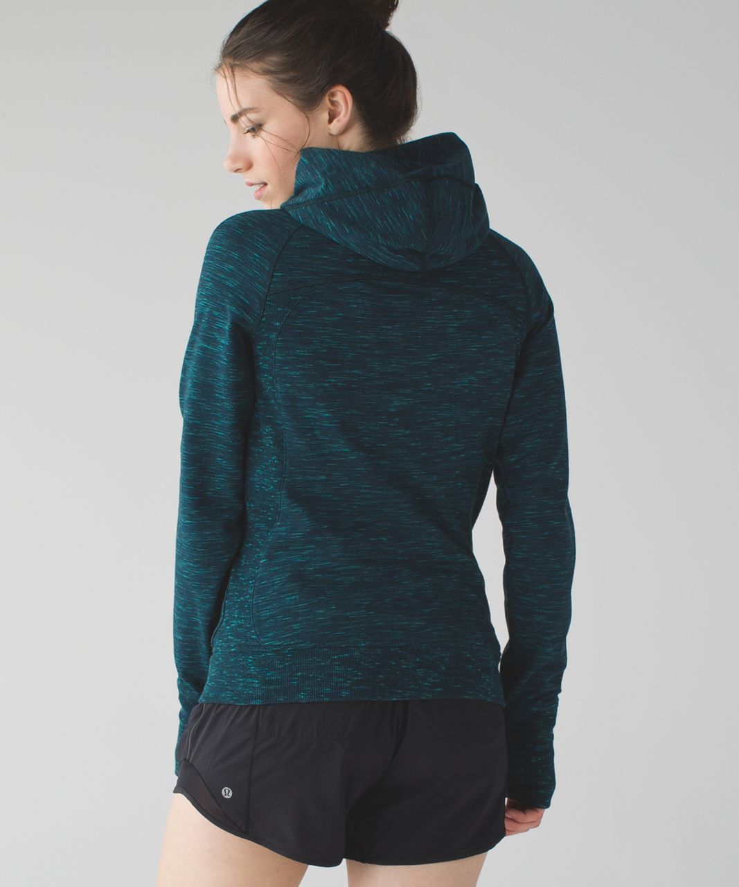 Lululemon Scuba Hoodie *Plush - Heathered Core Black / Black - lulu fanatics