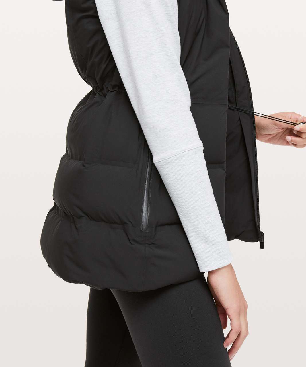 Lululemon Sleet Street Vest - Black (First Release) - lulu fanatics