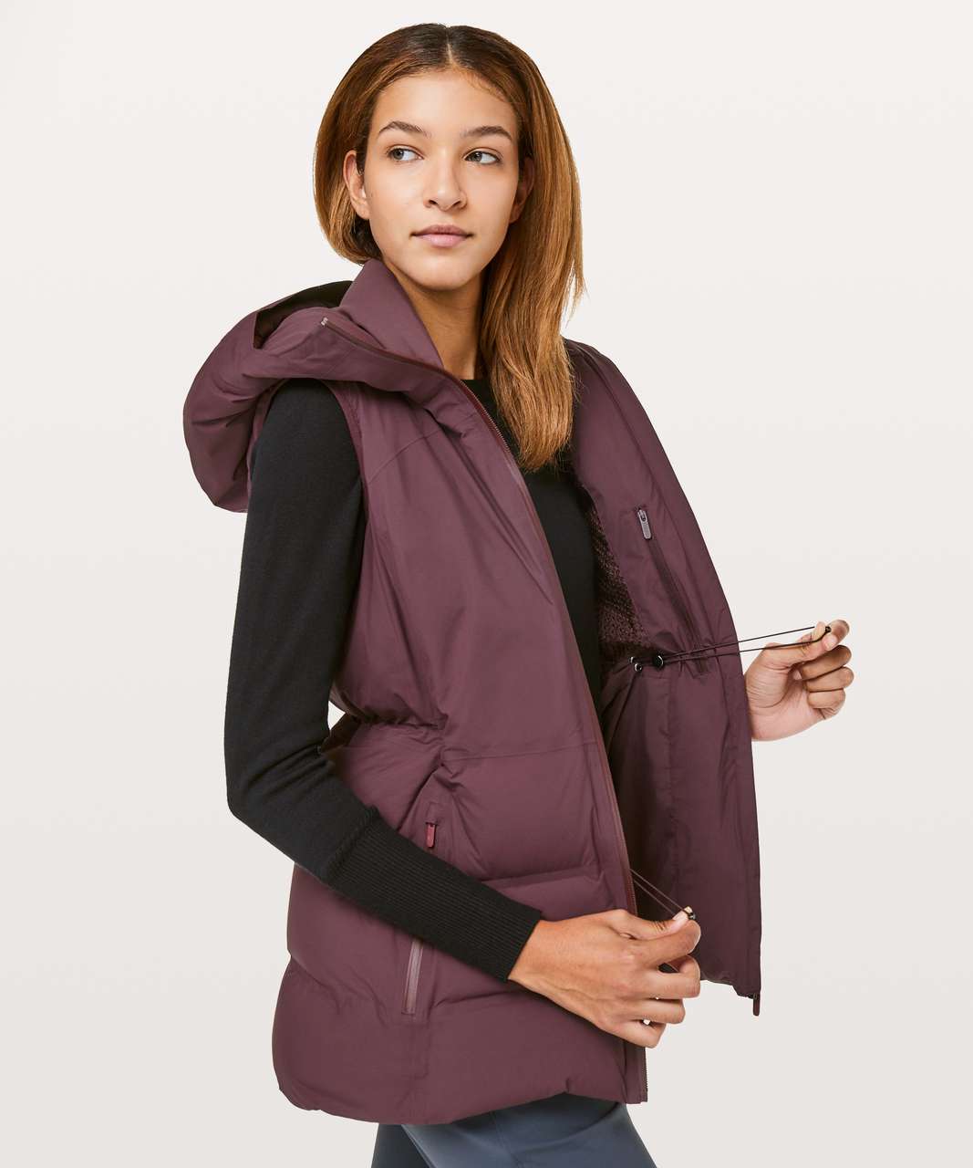 Lululemon Sleet Street Vest - Cassis