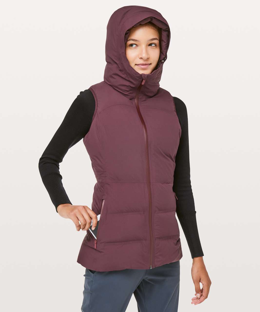 Lululemon Sleet Street Vest - Cassis