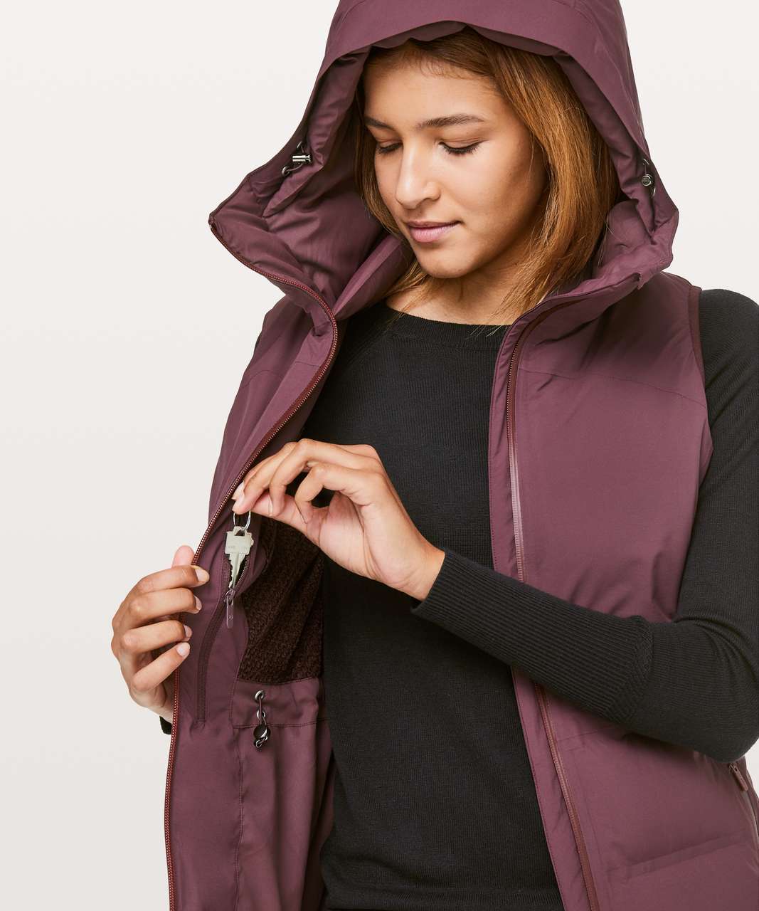 Lululemon Sleet Street Vest - Cassis