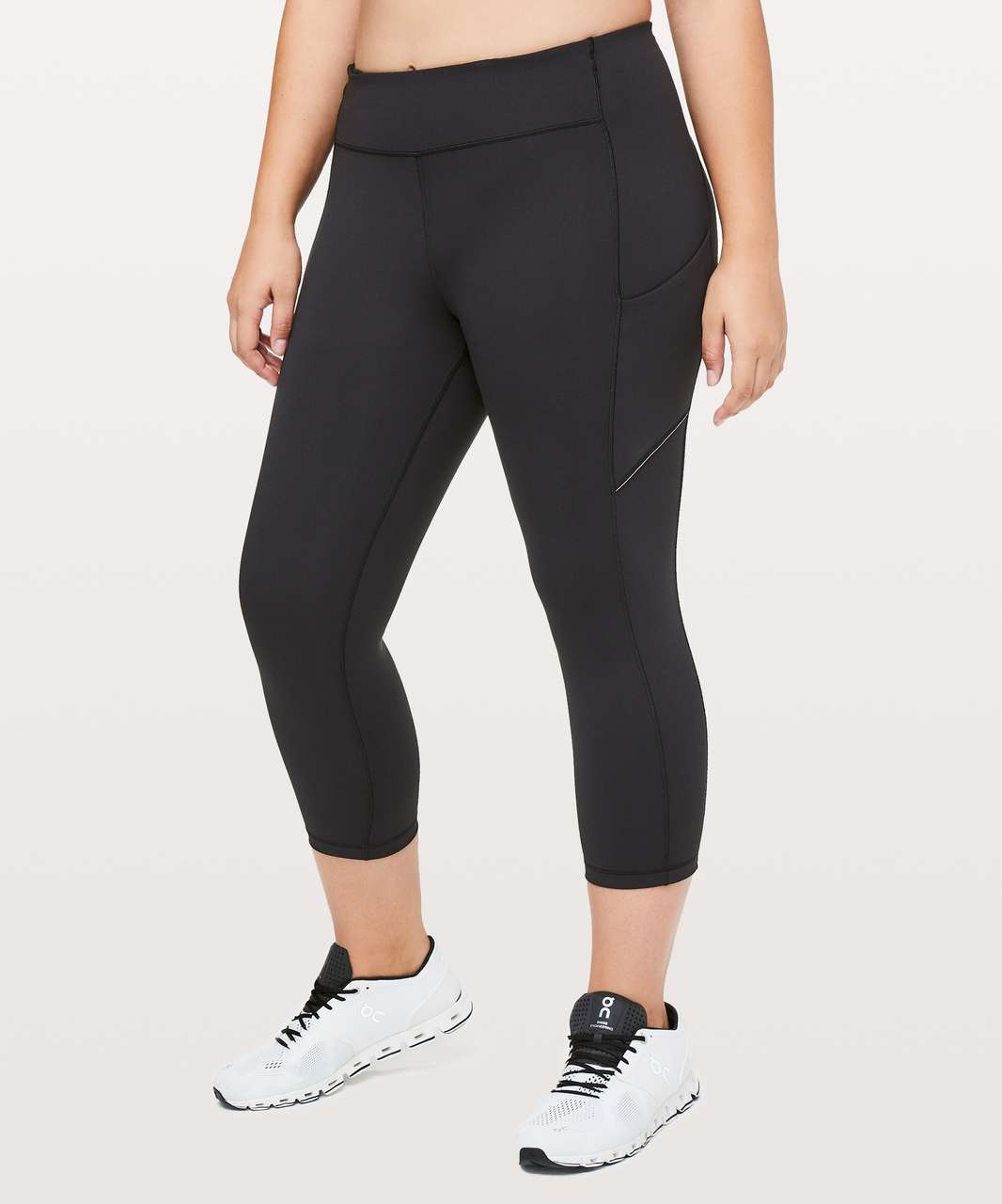 Lululemon Speed Up Crop *21" - Black (First Release)