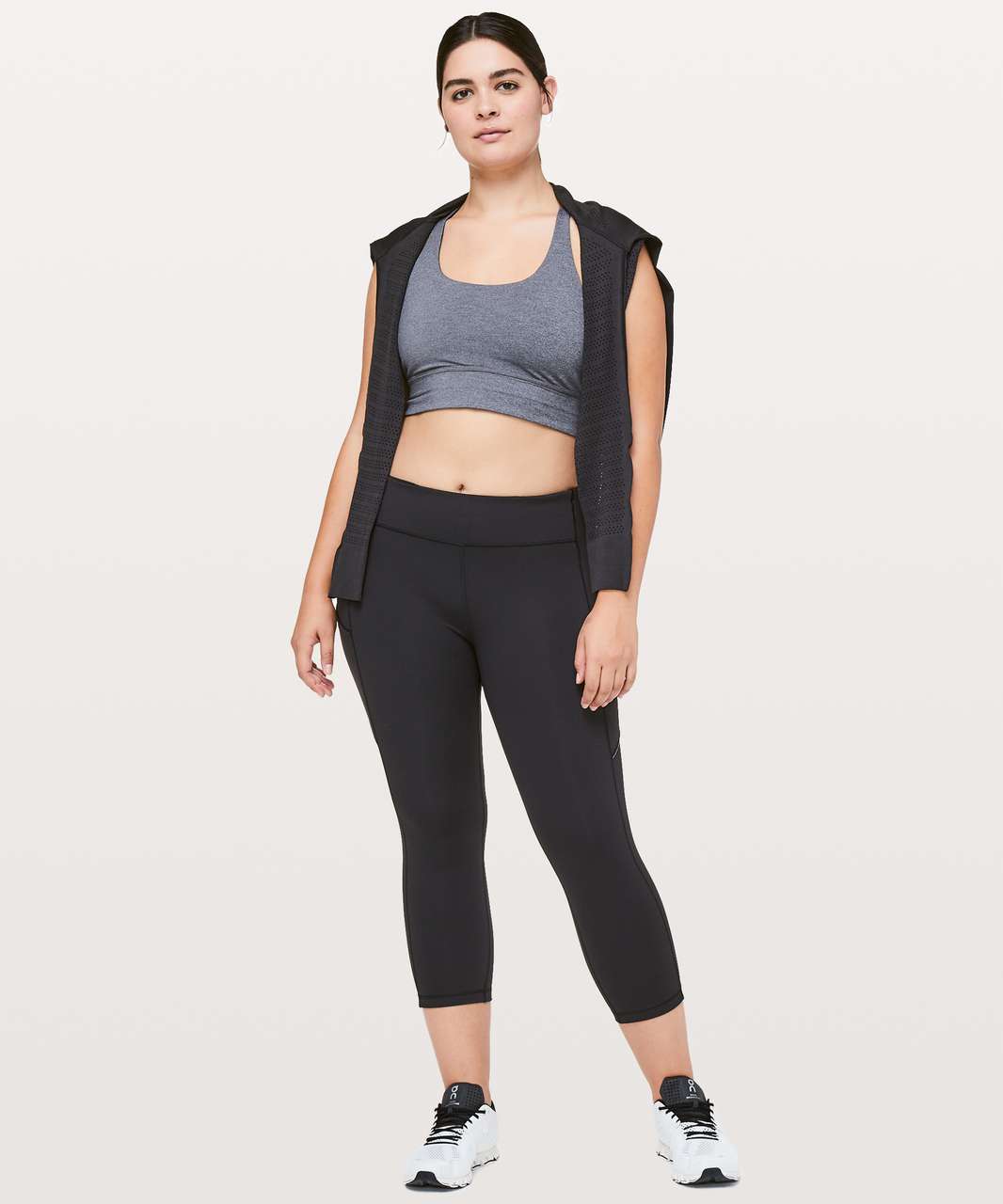 Lululemon Speed Up Crop *21 - Black (First Release) - lulu fanatics