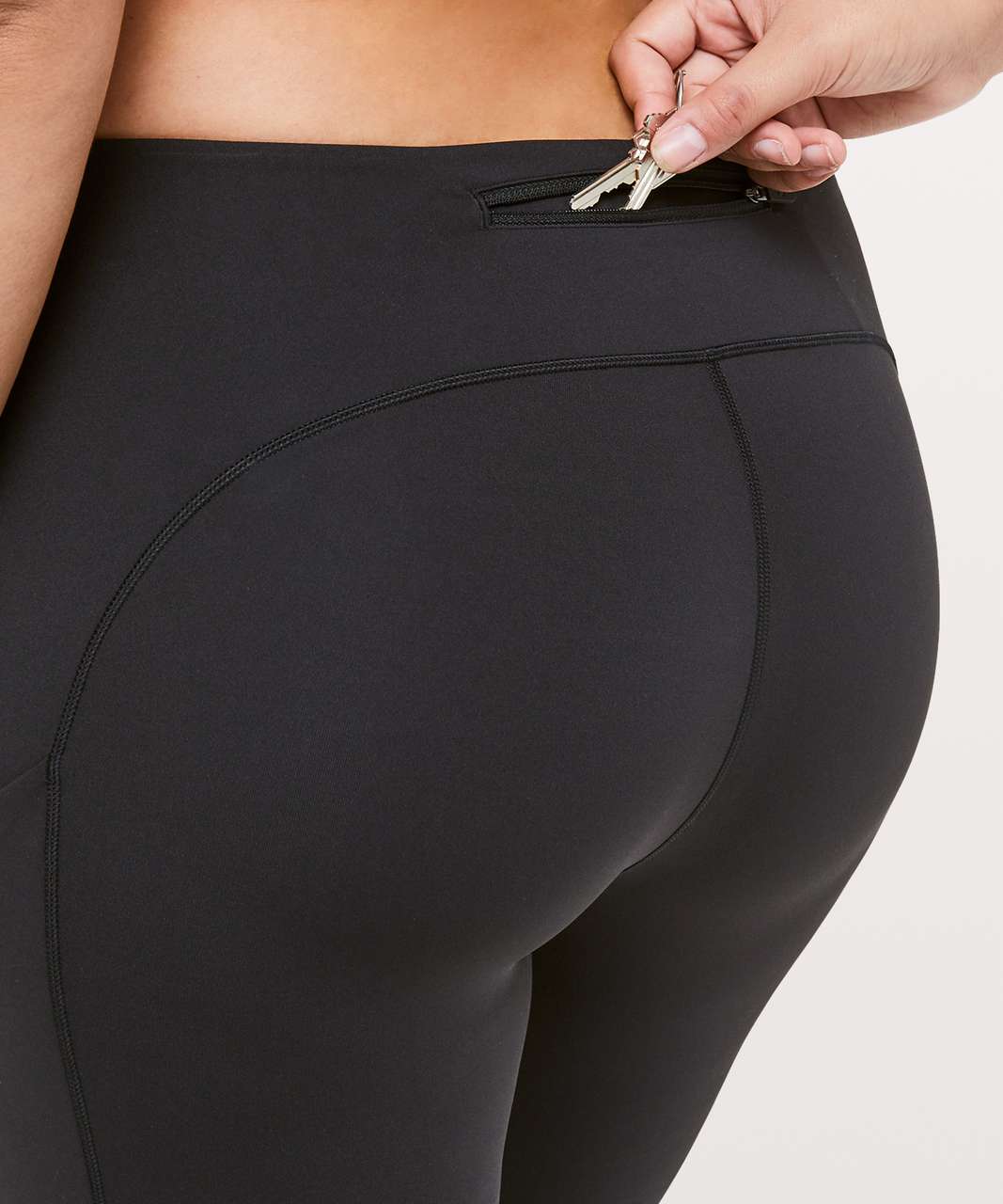 Lululemon Speed Up Crop *21 - Black (First Release) - lulu fanatics