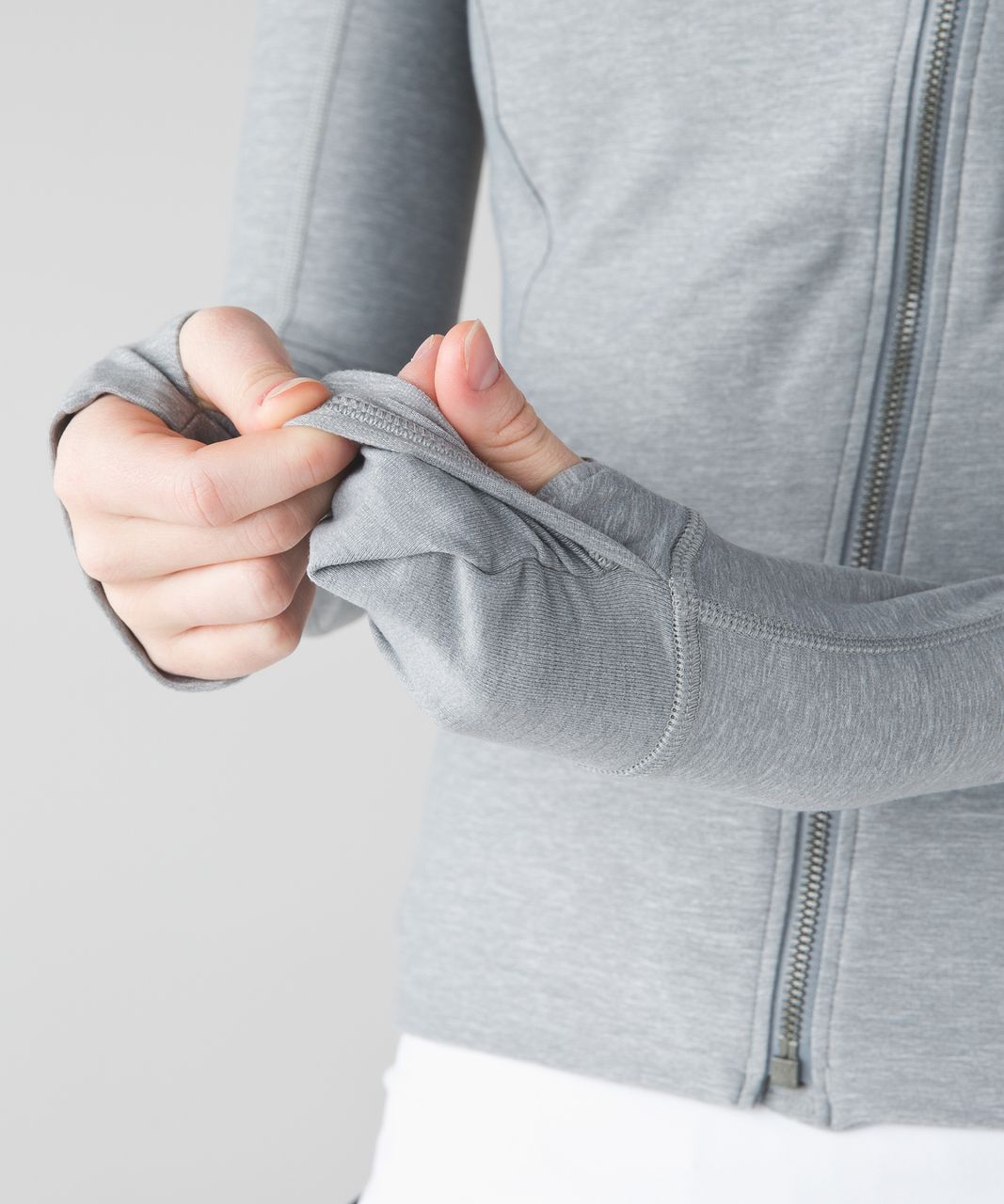 Lululemon Precision Jacket - Heathered Battleship