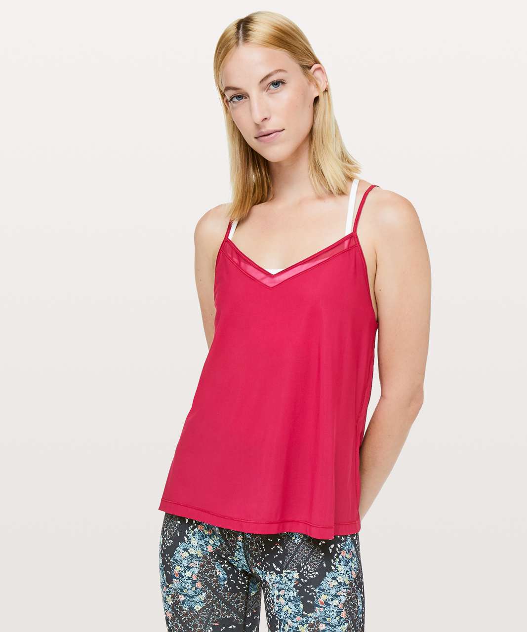 Lululemon Final Count Tank - Ruby Red 