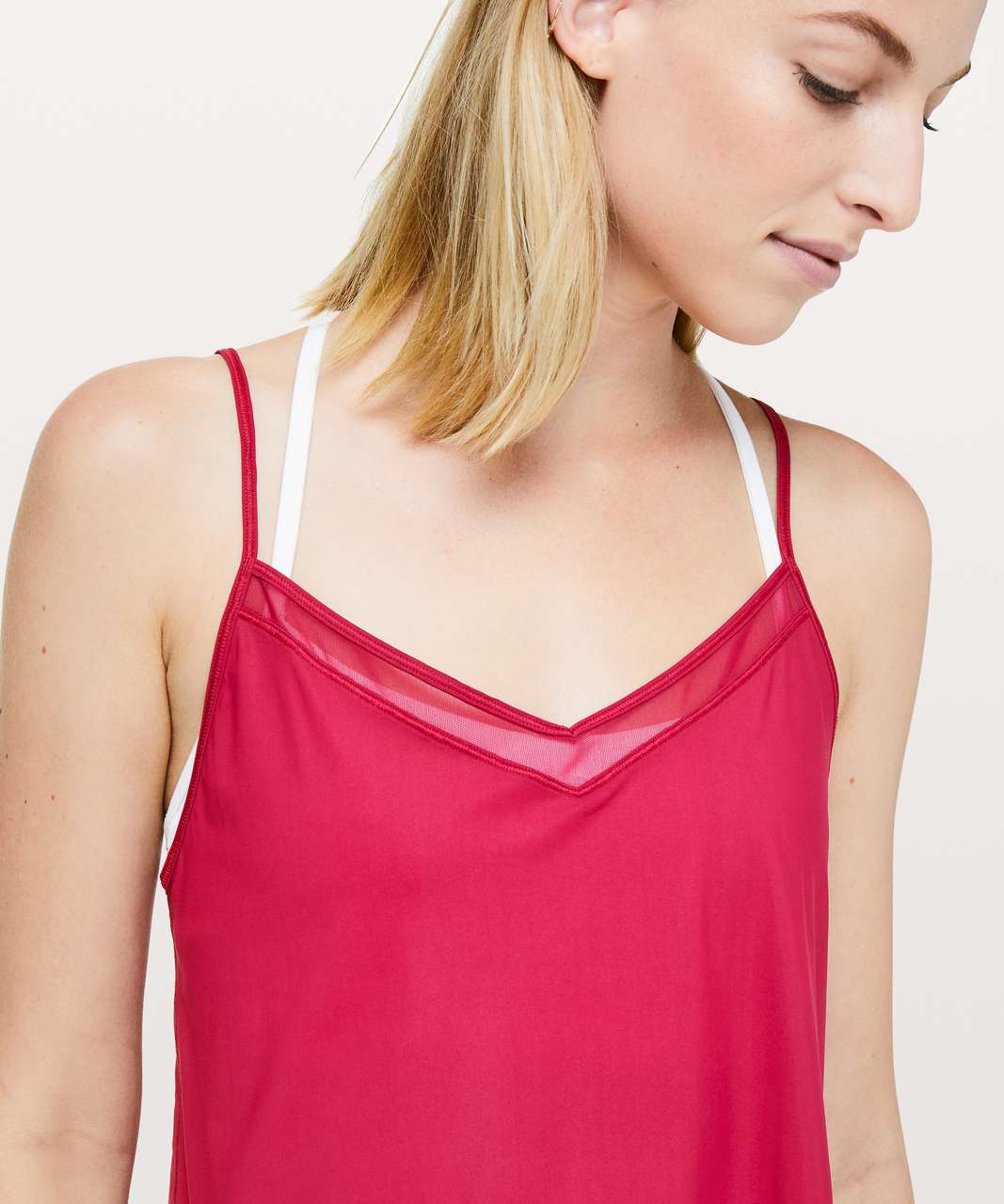 Lululemon Final Count Tank - Ruby Red