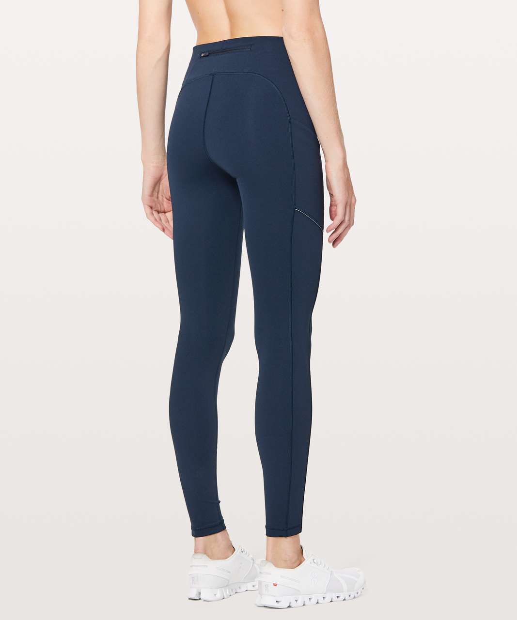 Lululemon Speed Up Tight Warp Tech Fleece 28 - Mineral Blue - lulu fanatics