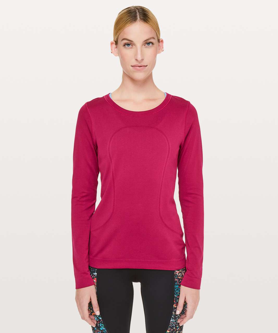 Lululemon Swiftly Tech Long Sleeve Shirt 2.0 - Pink Blossom / Pink Blossom  - lulu fanatics