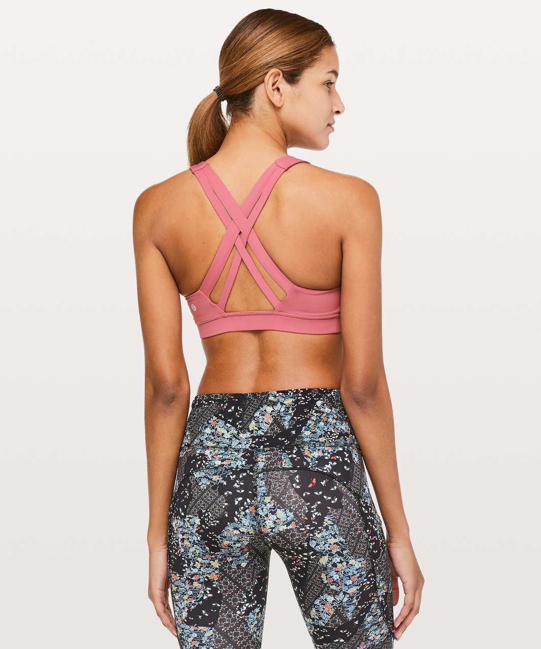 Lululemon Stash N' Run Bra - Cherry Tint - lulu fanatics