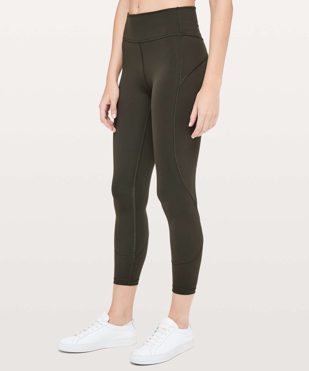 Lululemon In Movement Tight 25” Everlux Yellow Size 10 - $75 (41% Off  Retail) - From Marissa