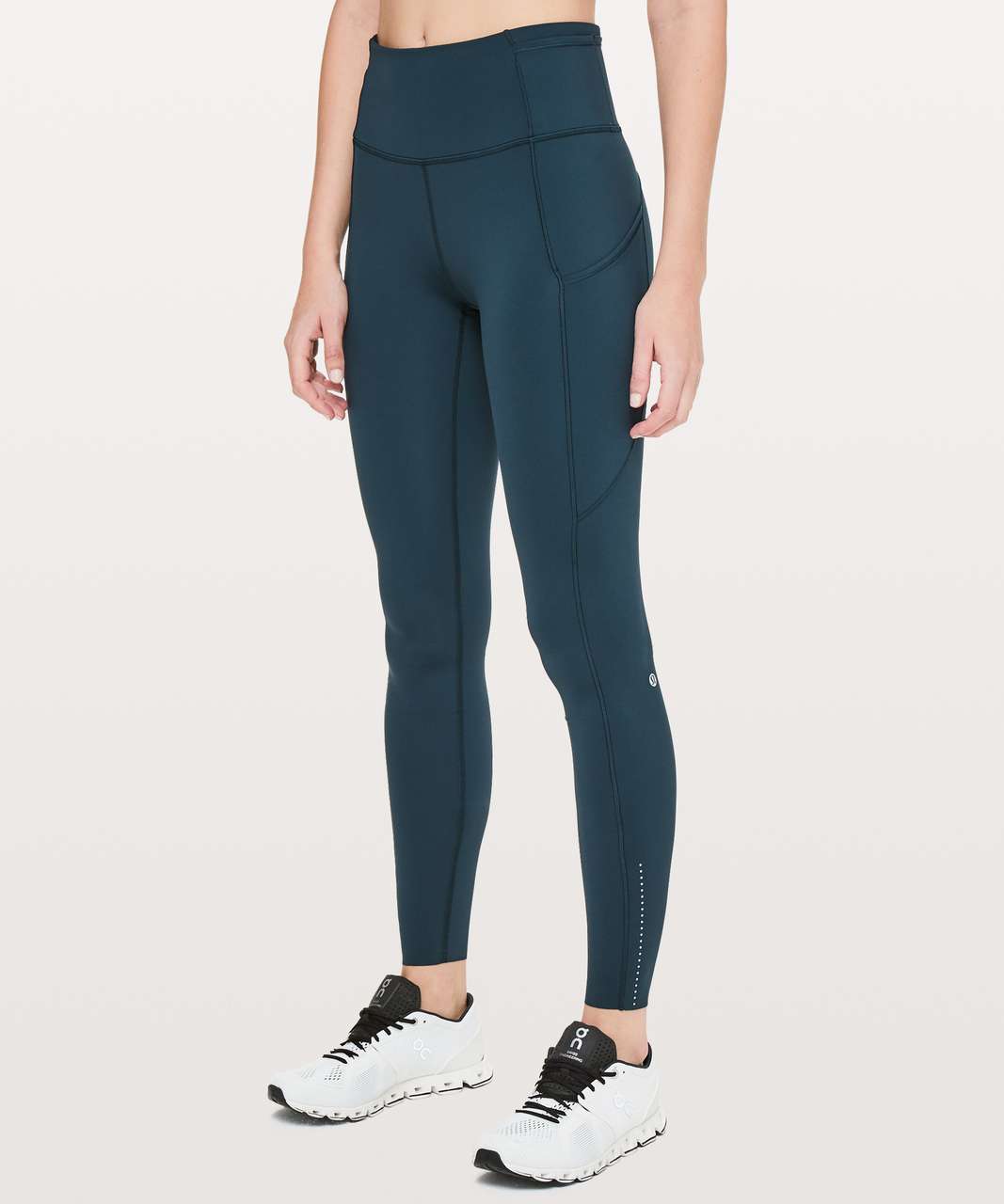 Lululemon in movement tights nocturnal teal size4, Women's Fashion