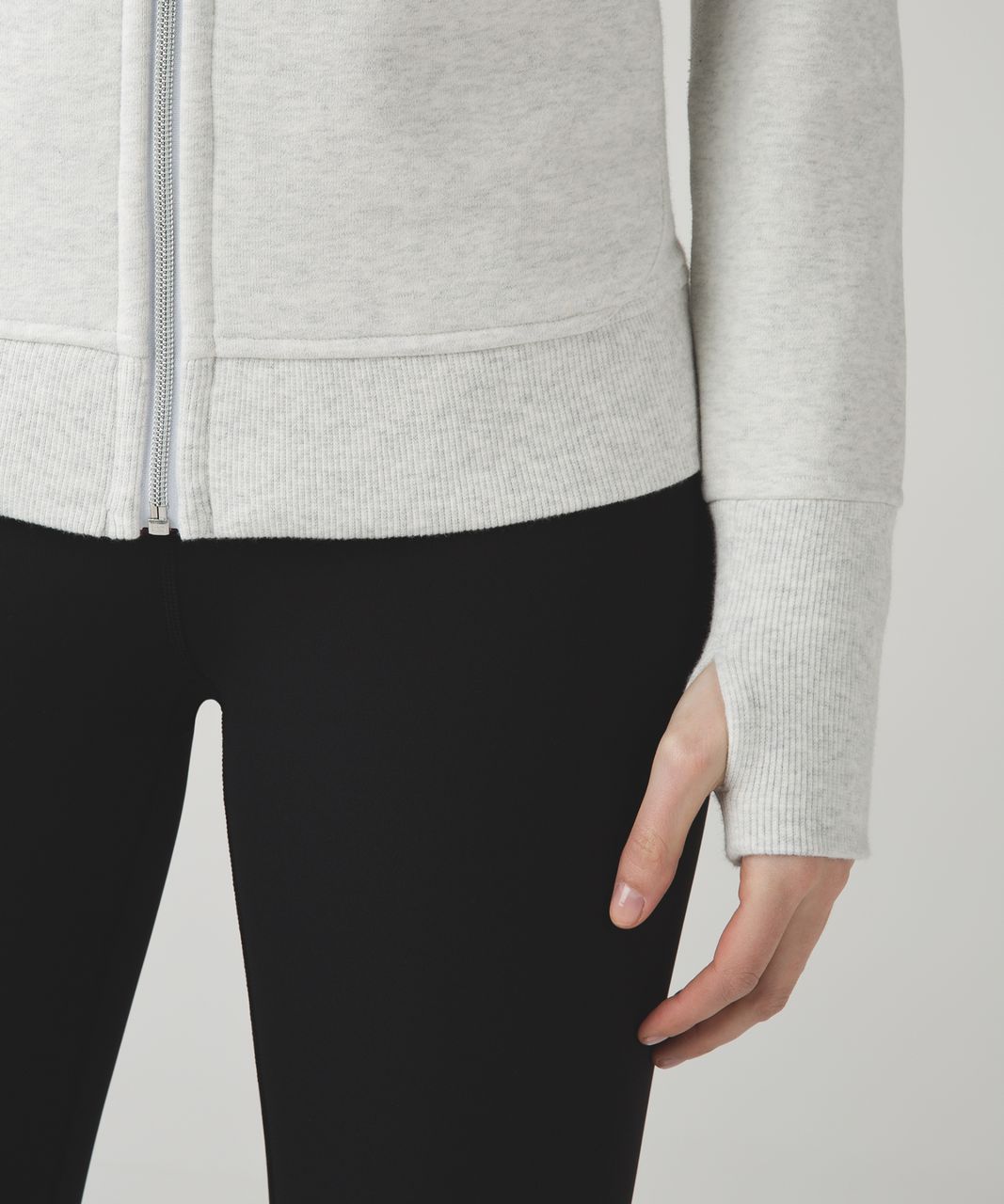 Lululemon Scuba Hoodie III - Heathered White (First Release)