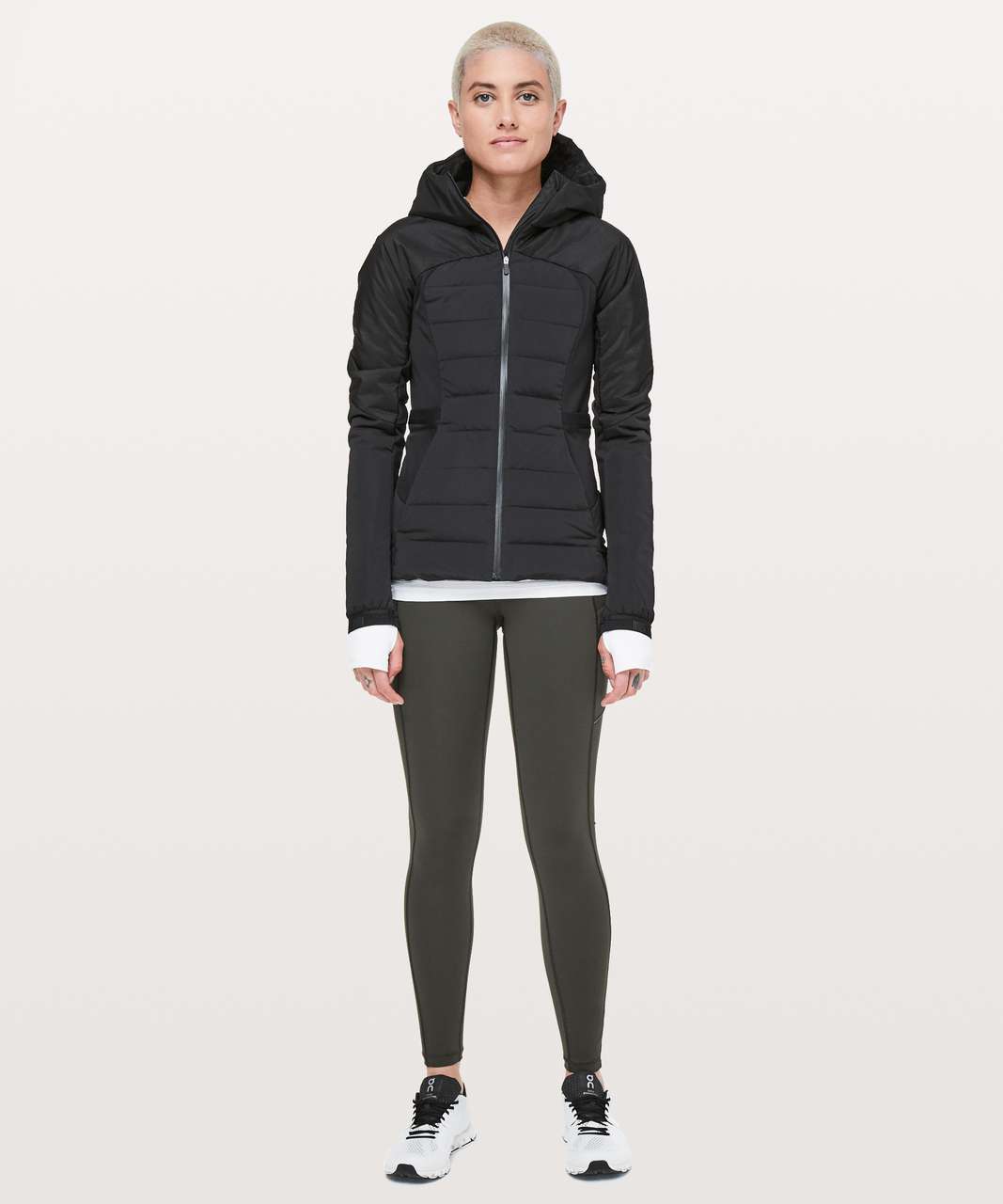 Lululemon Down For It All Pullover - Black - lulu fanatics