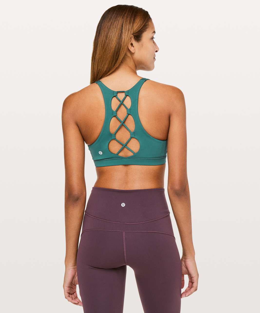 Lululemon Tied To It Bra - Royal Emerald - lulu fanatics