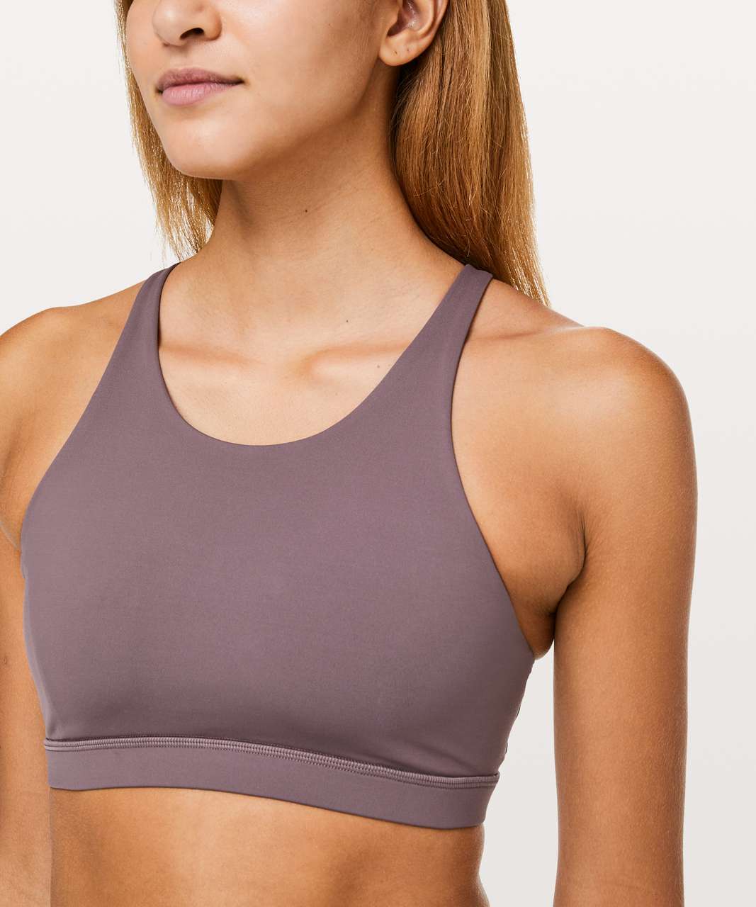 Lululemon Tied To It Bra - Heathered Black - lulu fanatics