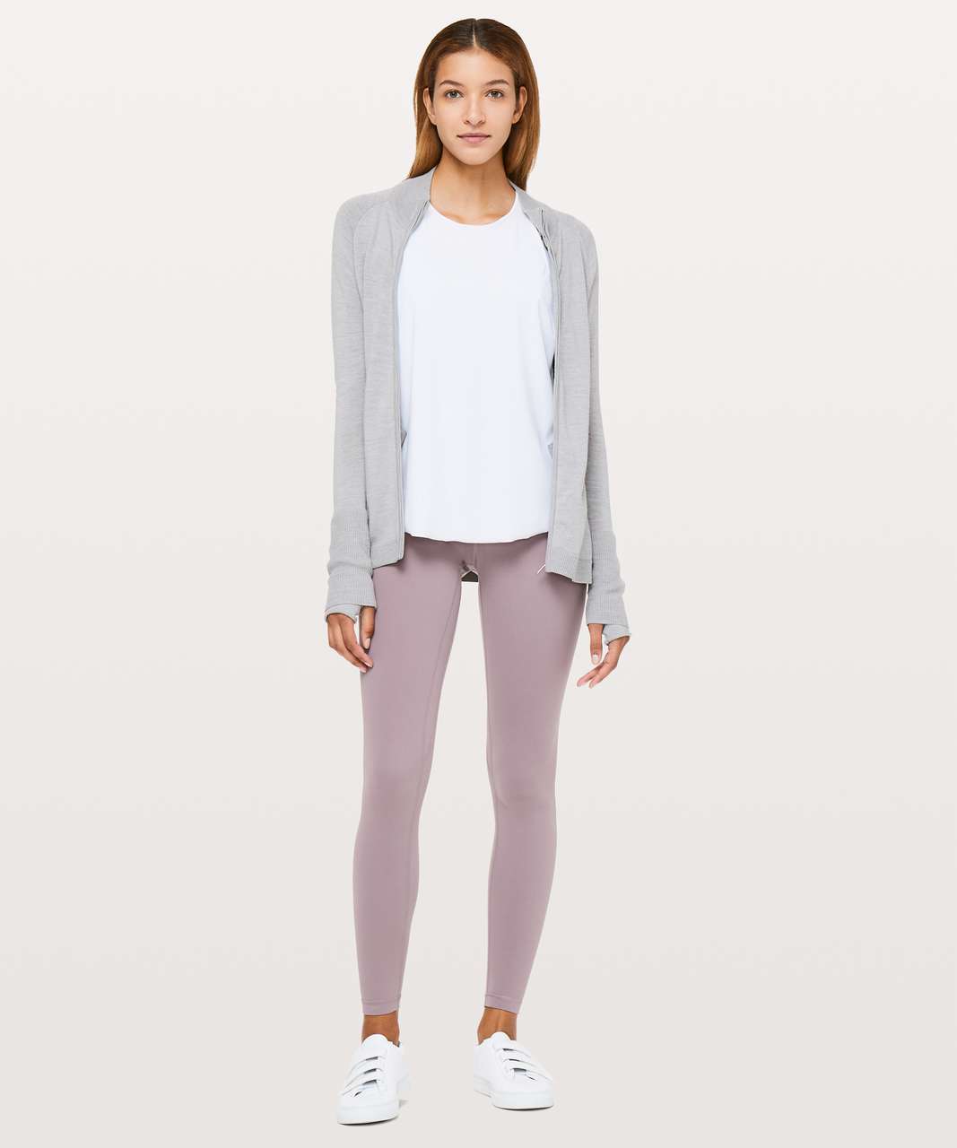 Lululemon Time To Thrive Jacket - Heathered Silver Drop