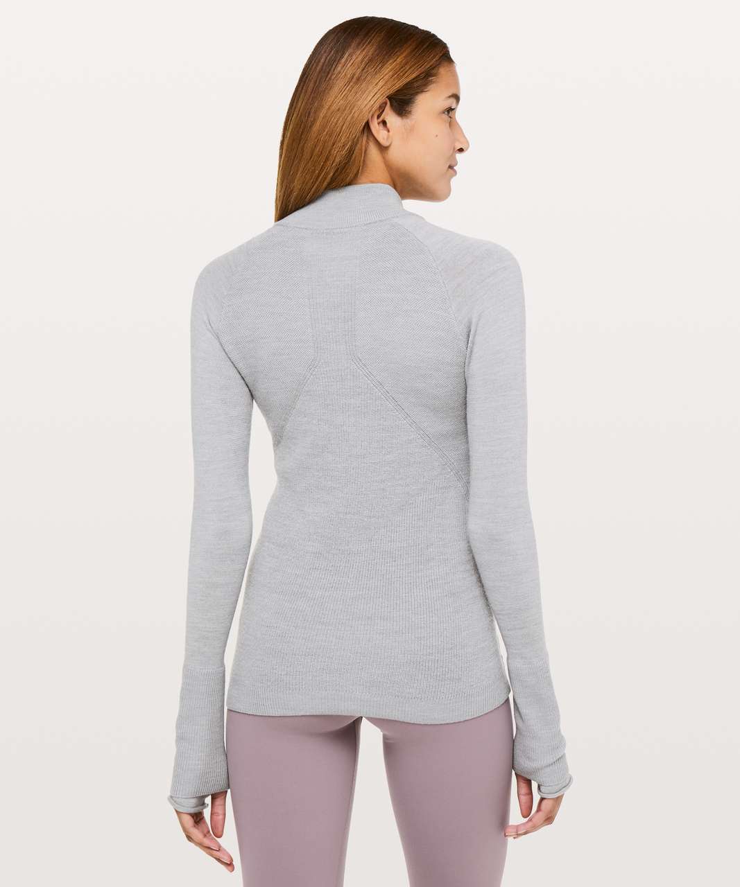 Lululemon Time To Thrive Jacket - Heathered Silver Drop