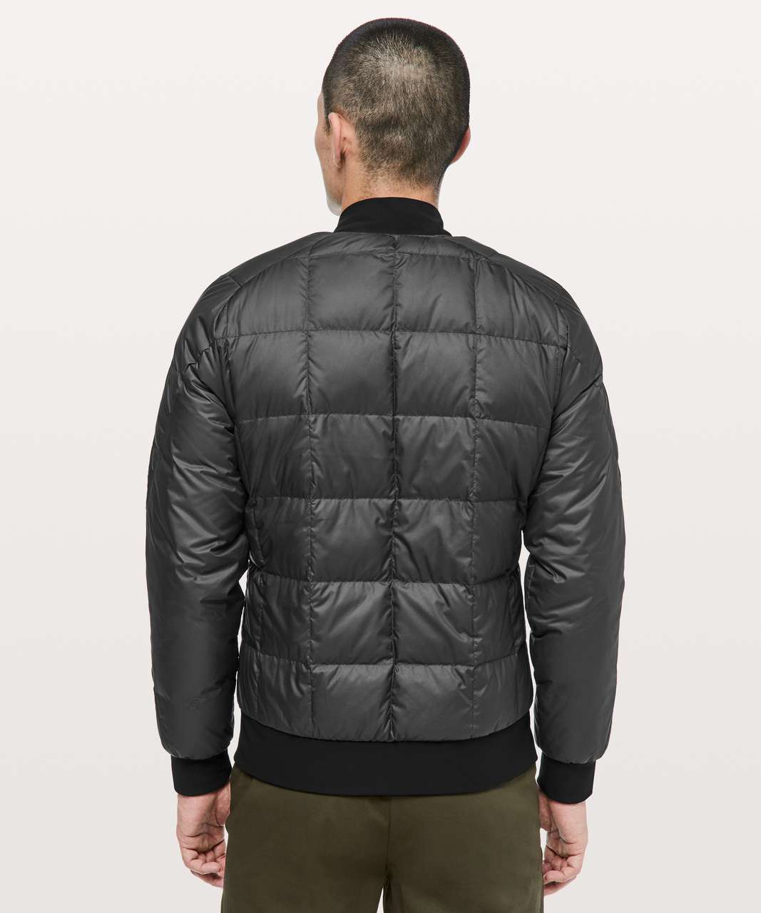 Lululemon About-Face Bomber - Black - lulu fanatics