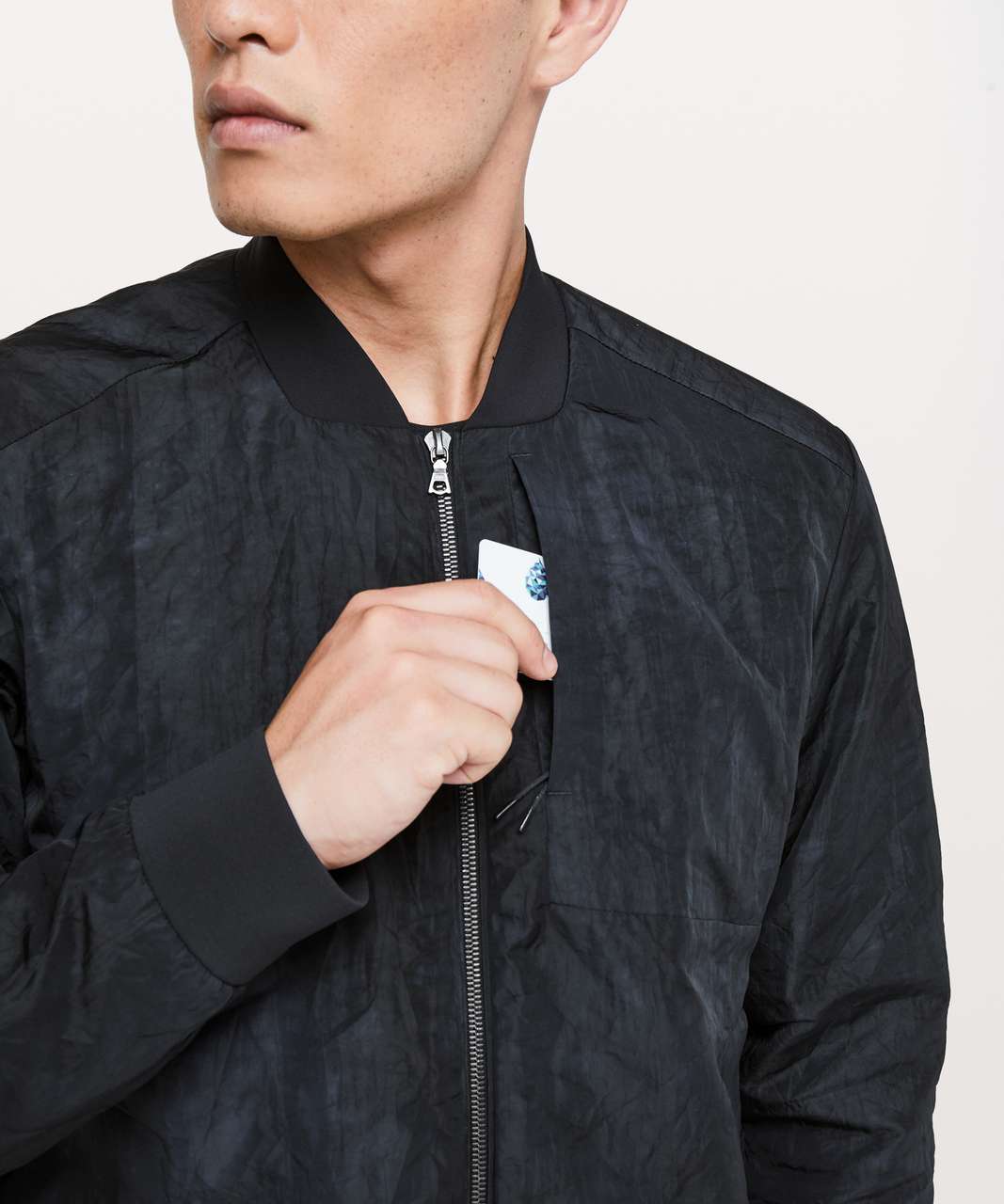 Lululemon Nexus Bomber - Reversible *lululemon lab - Black Night / Black