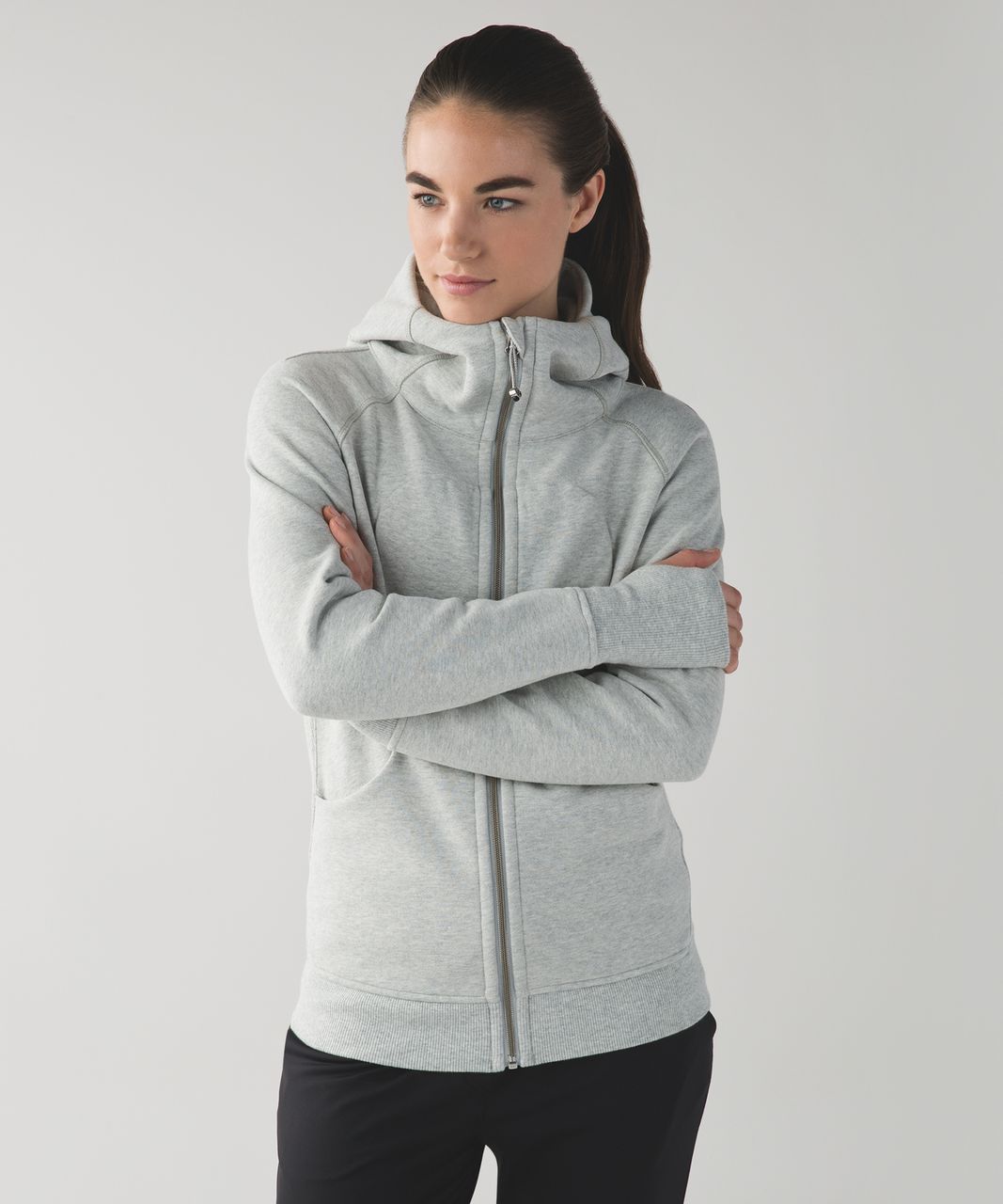 Lululemon Scuba Hoodie III - Heathered Light Grey (First Release)