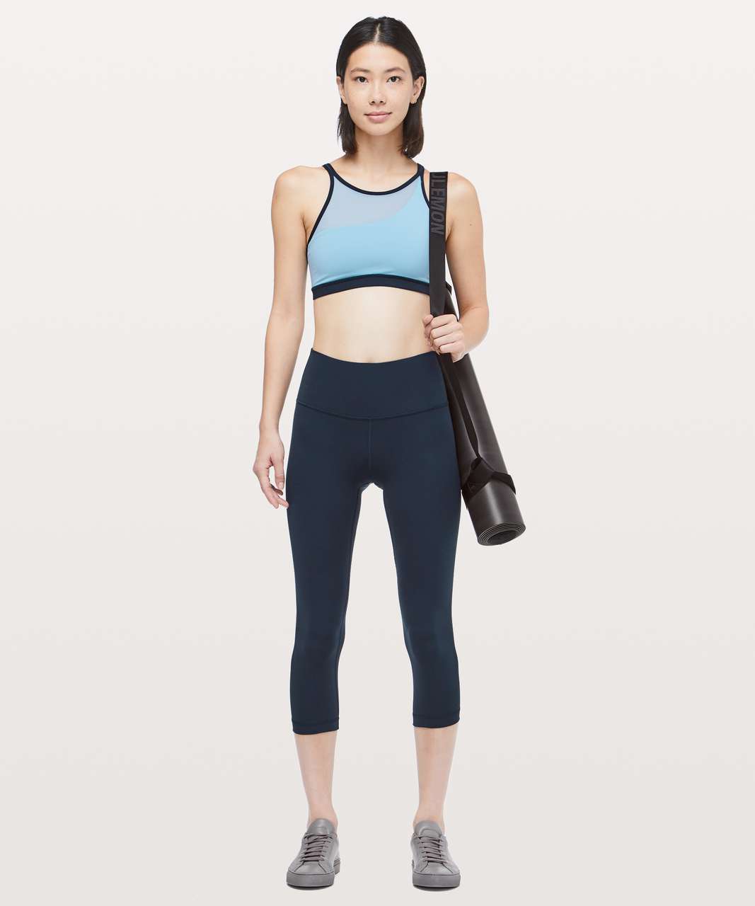 Lululemon Wunder Under Crop (Hi-Rise) *Full-On Luxtreme 21 - True Navy -  lulu fanatics