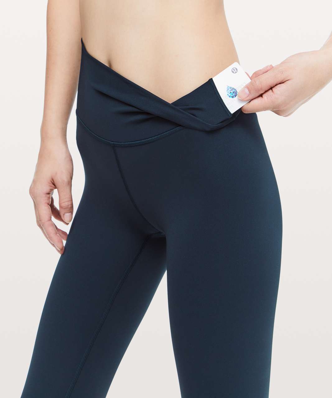 Lululemon Wunder Under Crop (Hi-Rise) *Full-On Luxtreme 21 - True Navy - lulu  fanatics