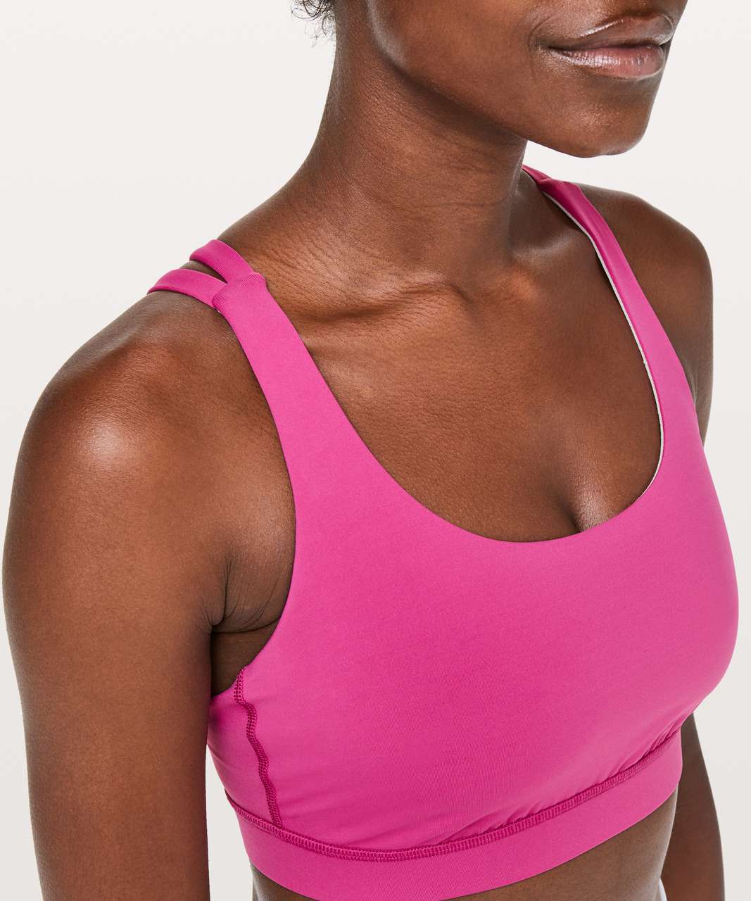 Lululemon Energy Bra Raspberry Pink NWT 12