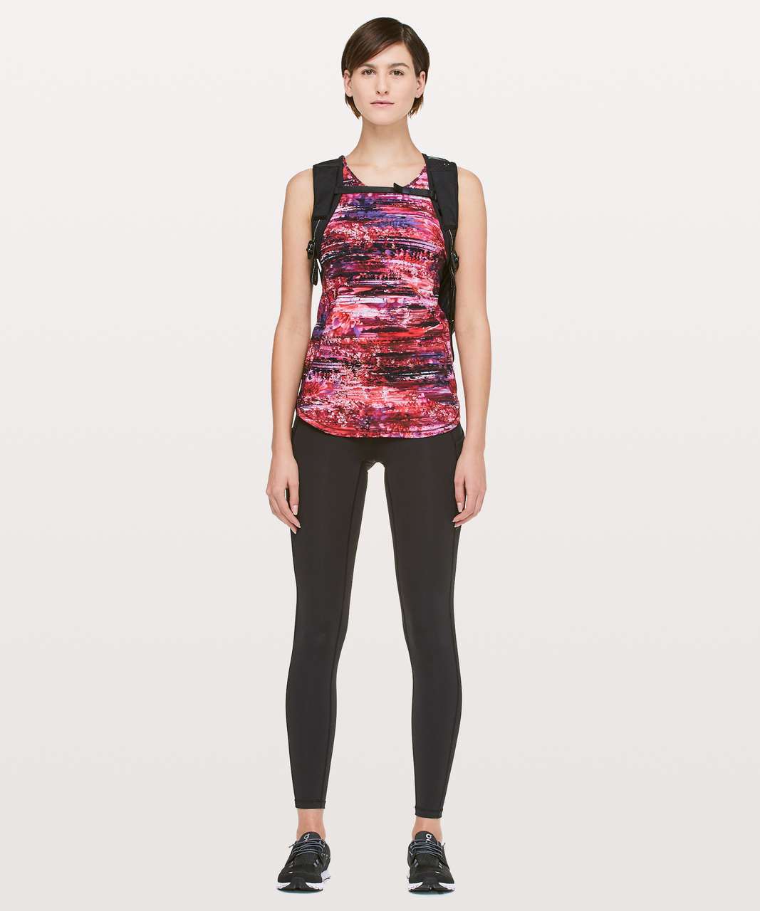 Lululemon Sculpt Tank II - Dahliascape Multi / Black