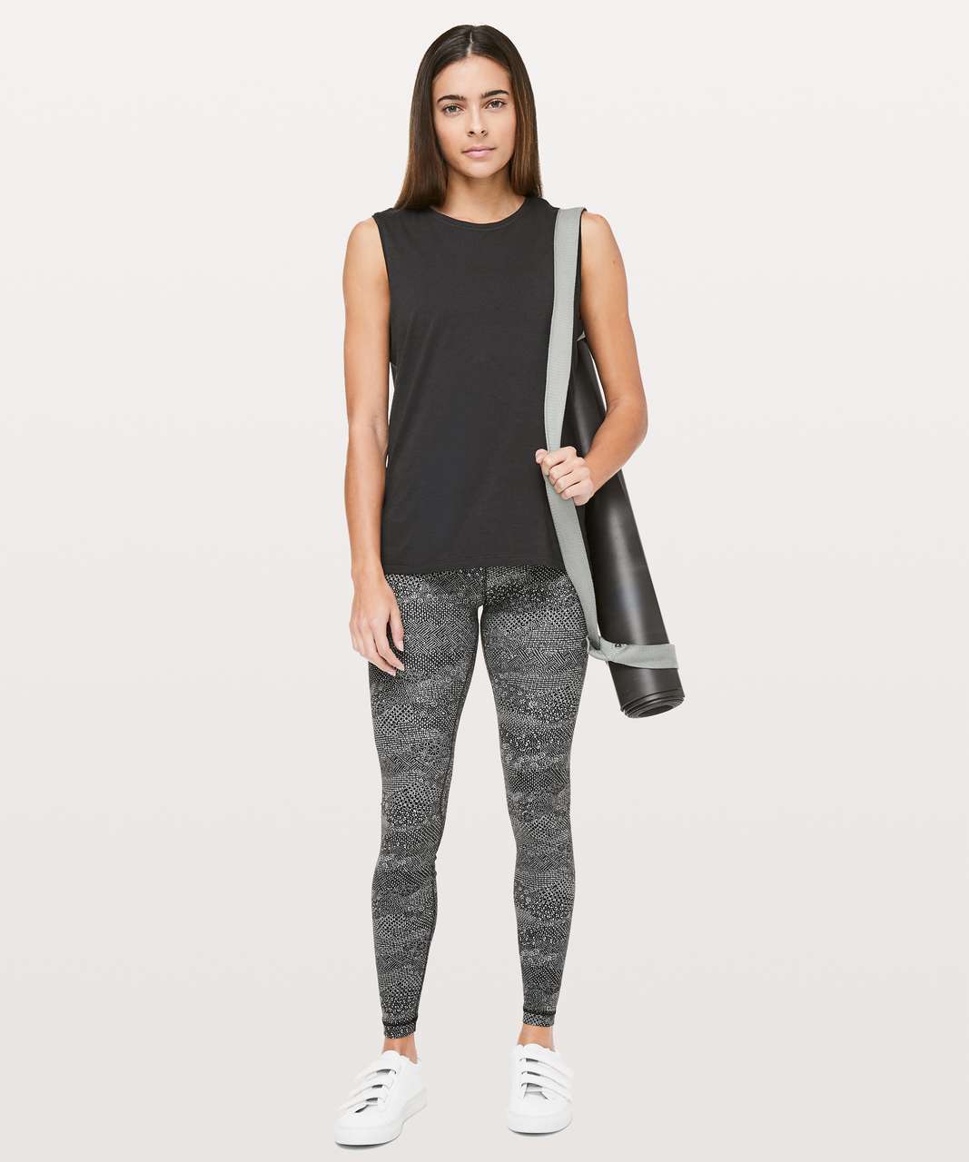 Lululemon Align Pant *Full Length 28 - Meisai Ice Grey Black - lulu  fanatics