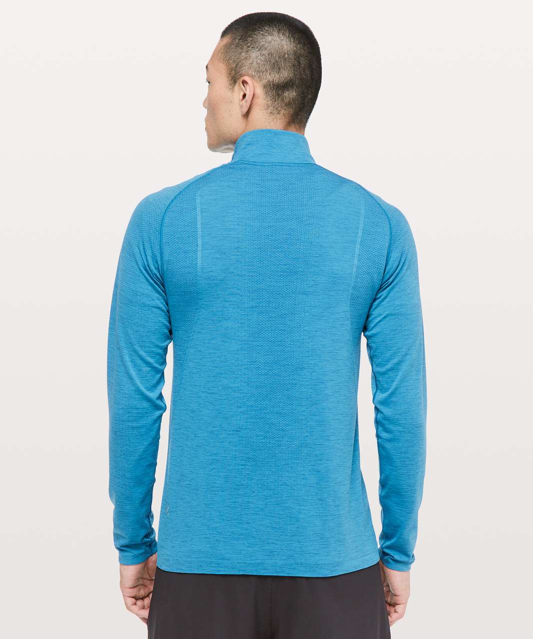 Lululemon Metal Vent Tech 1/2 Zip - Dark Royal / Baltic Blue