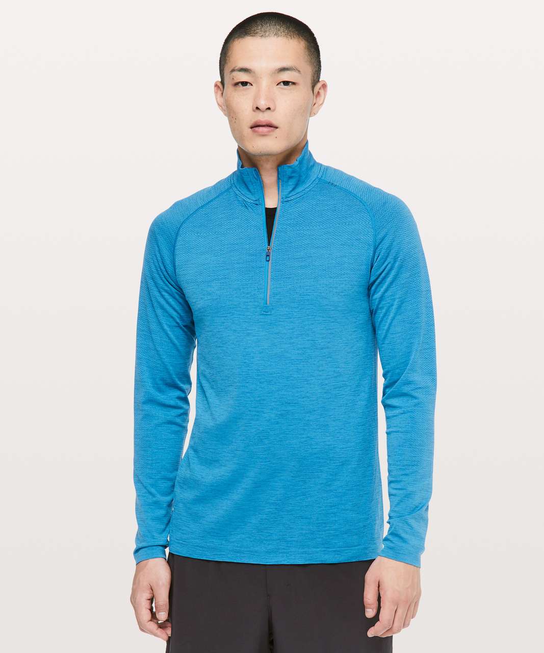  Lululemon Mens Metal Vent Tech 1/2 Zip Long Sleeve Shirt (Mineral  Blue/Nautical Navy, M) : Clothing, Shoes & Jewelry