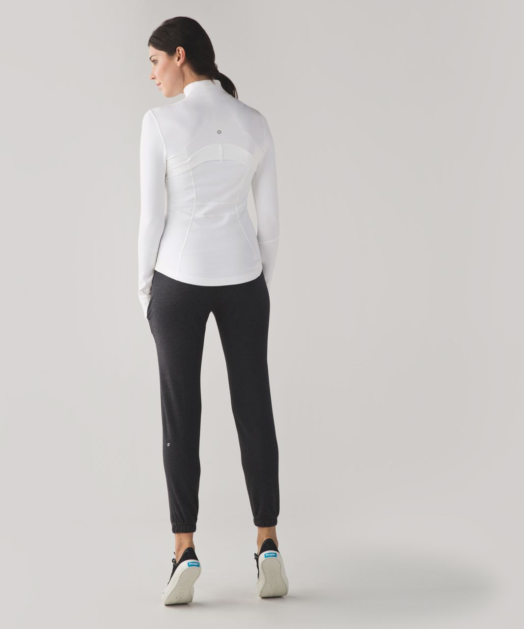 White Lululemon Define Jacket