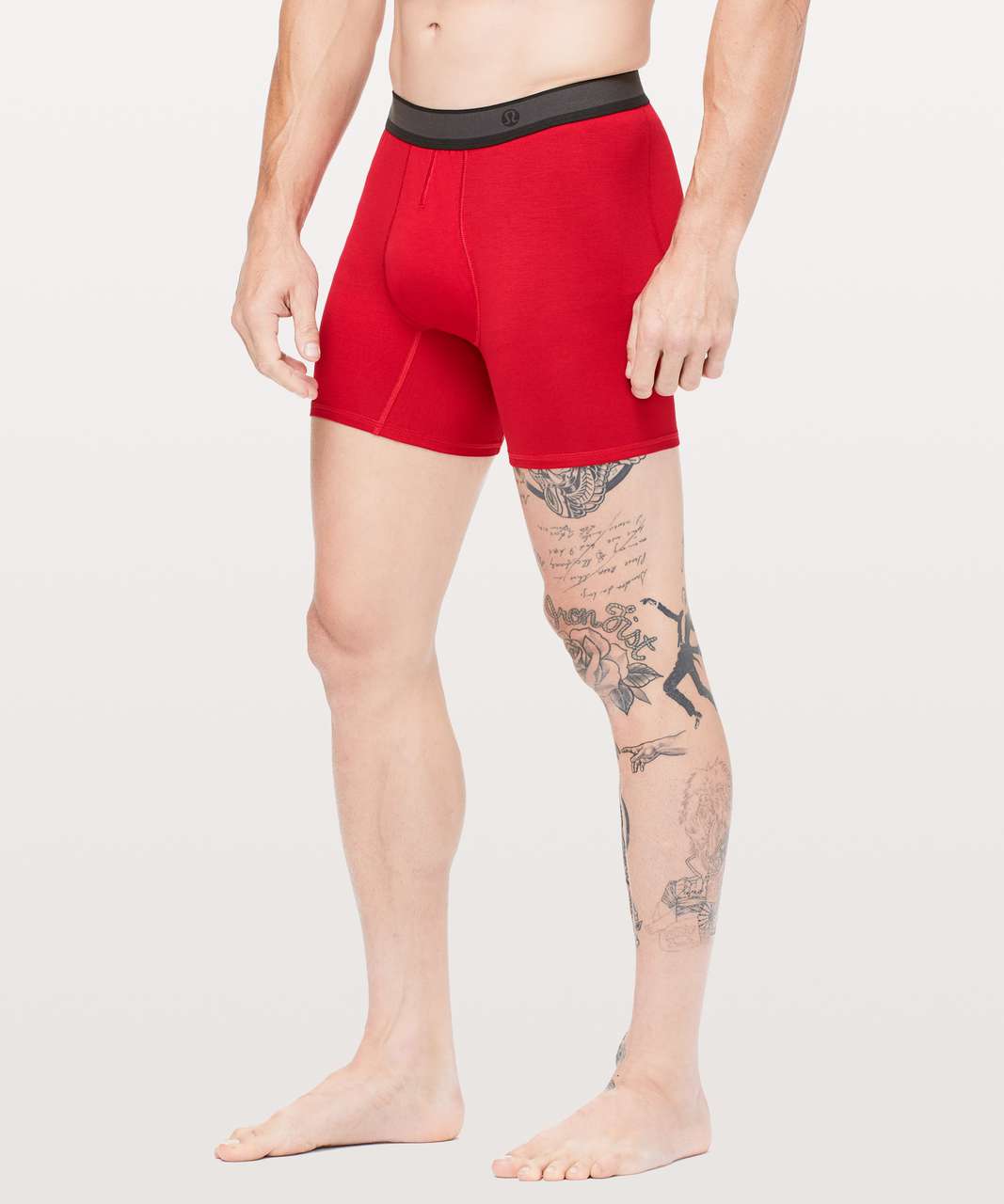 Lululemon No Boxer Boxer *5.5" - Dark Red