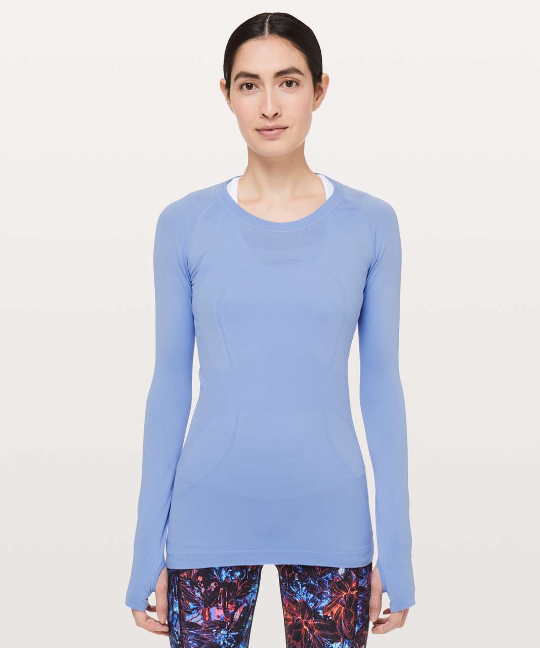 Lululemon Swiftly Tech Long Sleeve Crew - Hydrangea Blue / Hydrangea Blue