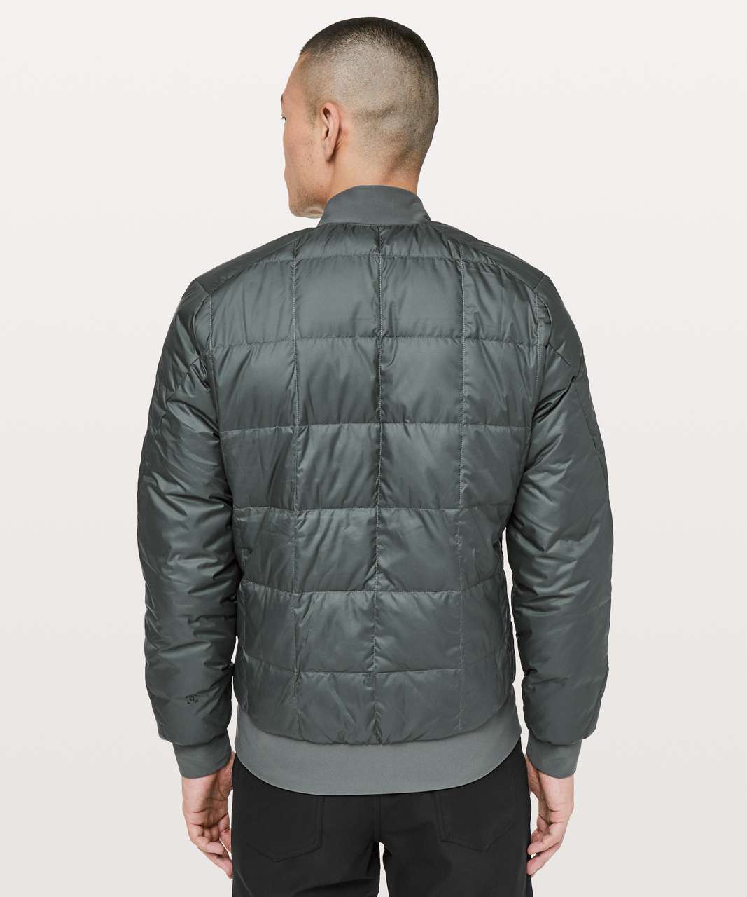 Lululemon About-Face Bomber - Palm Deco