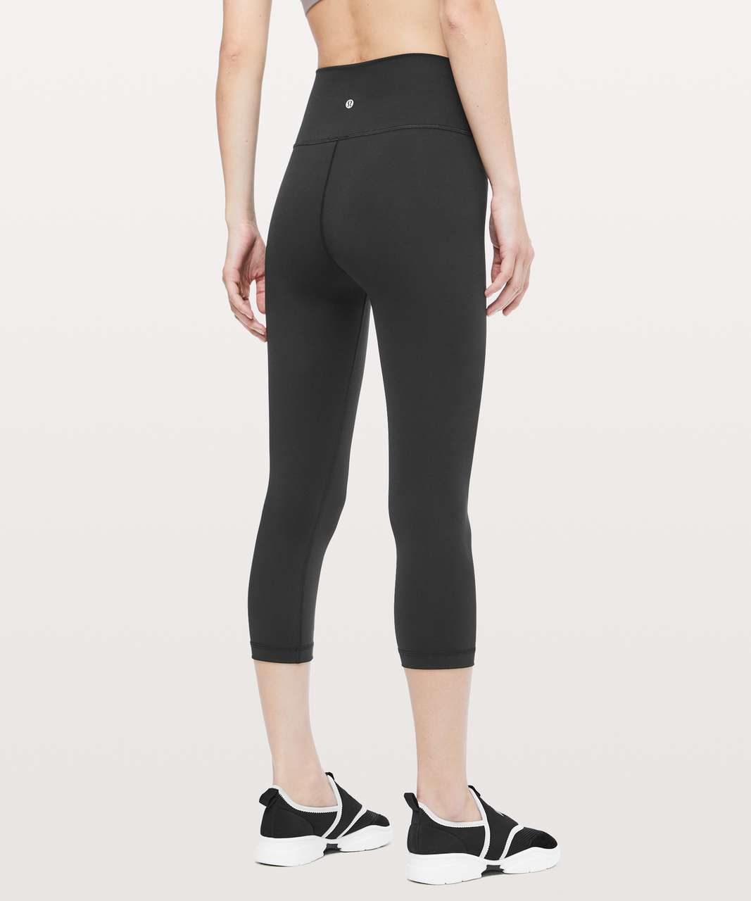 Lululemon Wunder Under Crop (Hi-Rise) *Full-On Luxtreme 21 - Black - lulu  fanatics