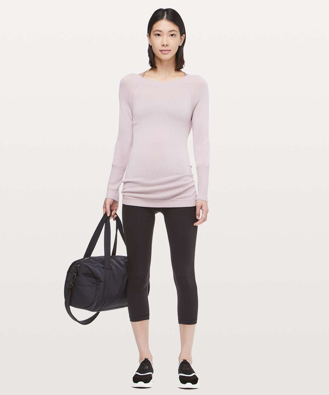 Lululemon Wunder Under Crop (Hi-Rise) *Full-On Luxtreme 21 - Black - lulu  fanatics